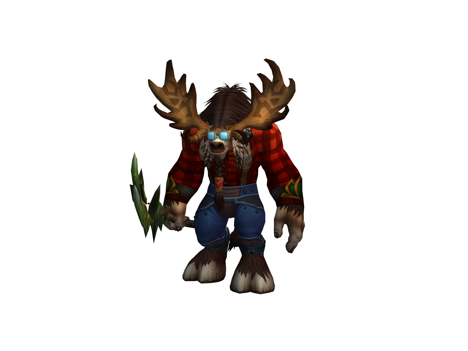 Odef 3D character render