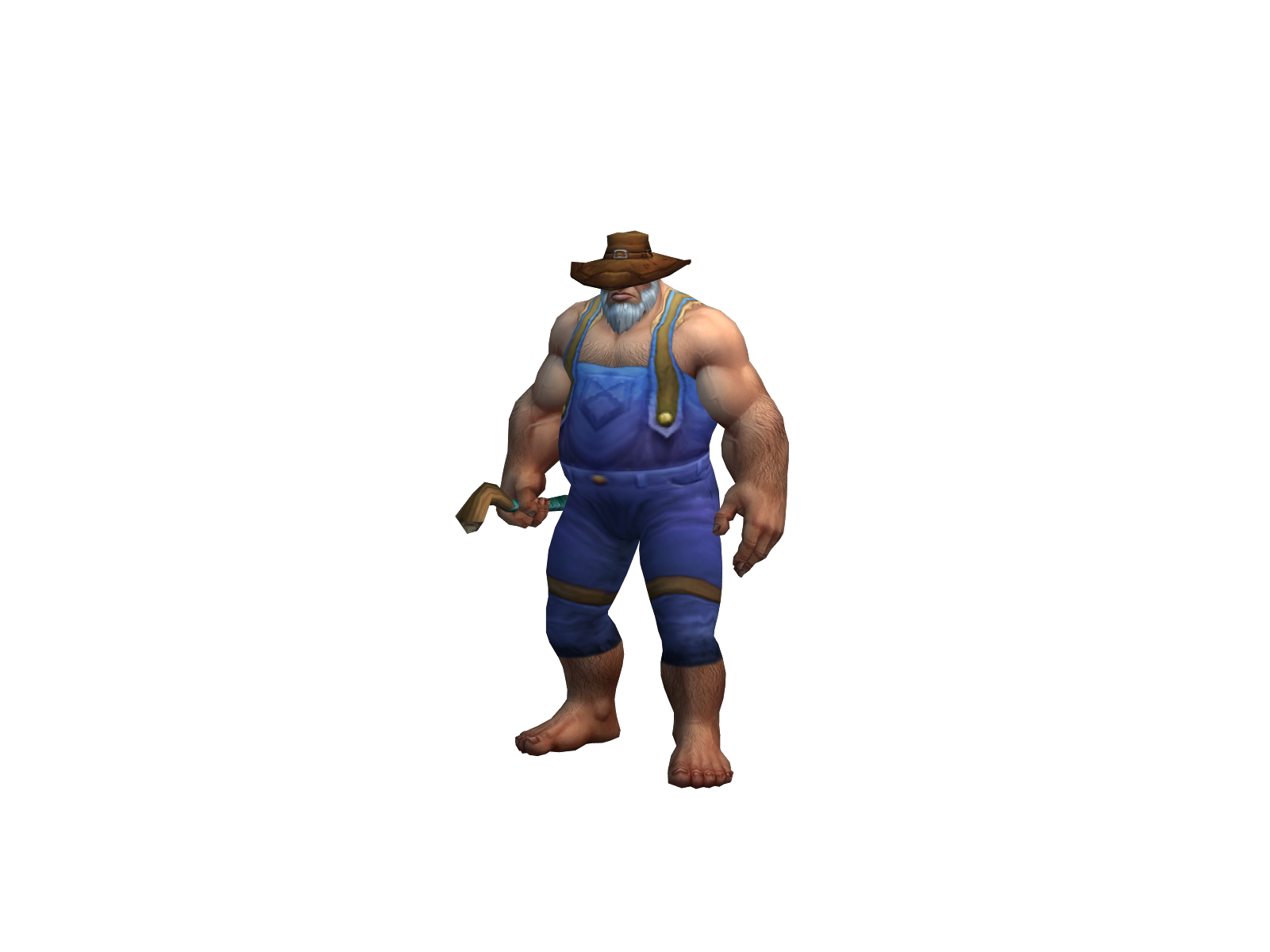 Chugline 3D character render