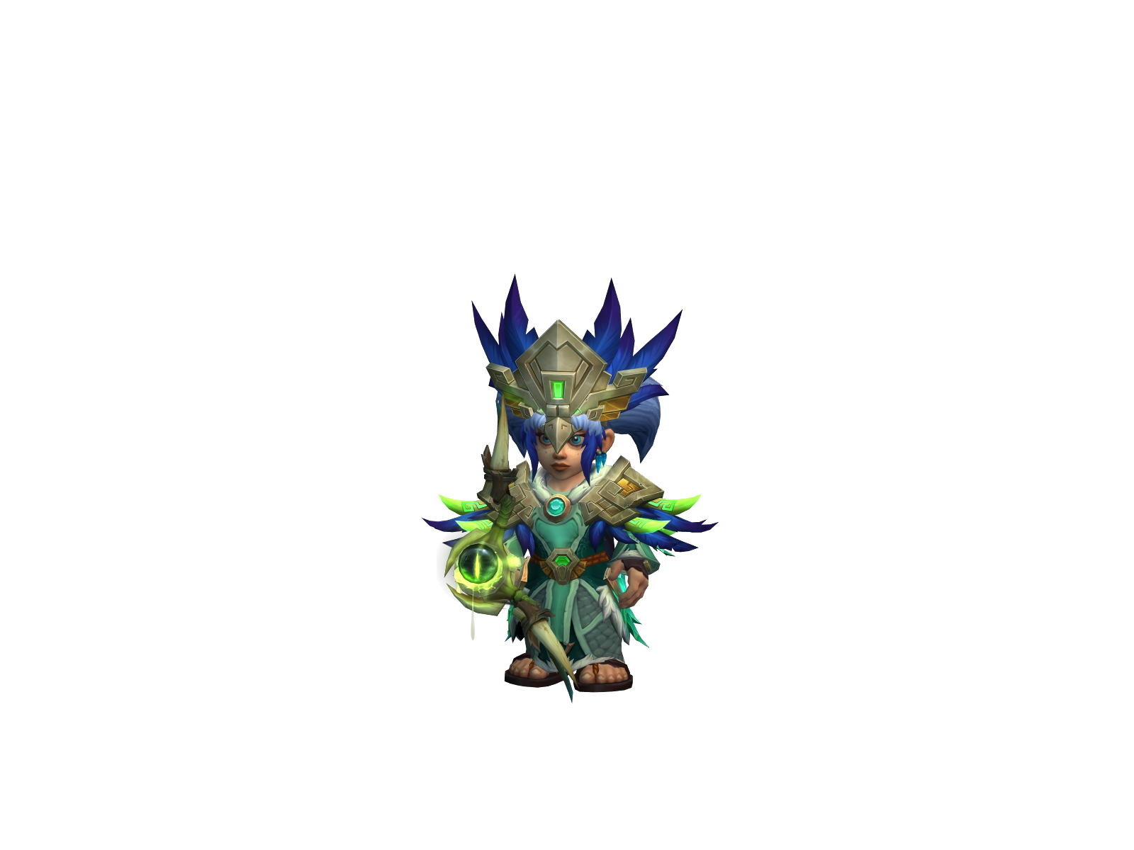 Terrinea 3D character render
