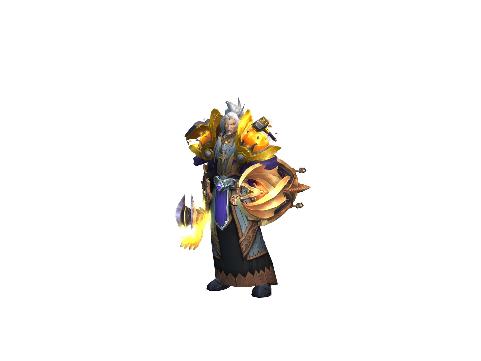 Tiryon 3D character render