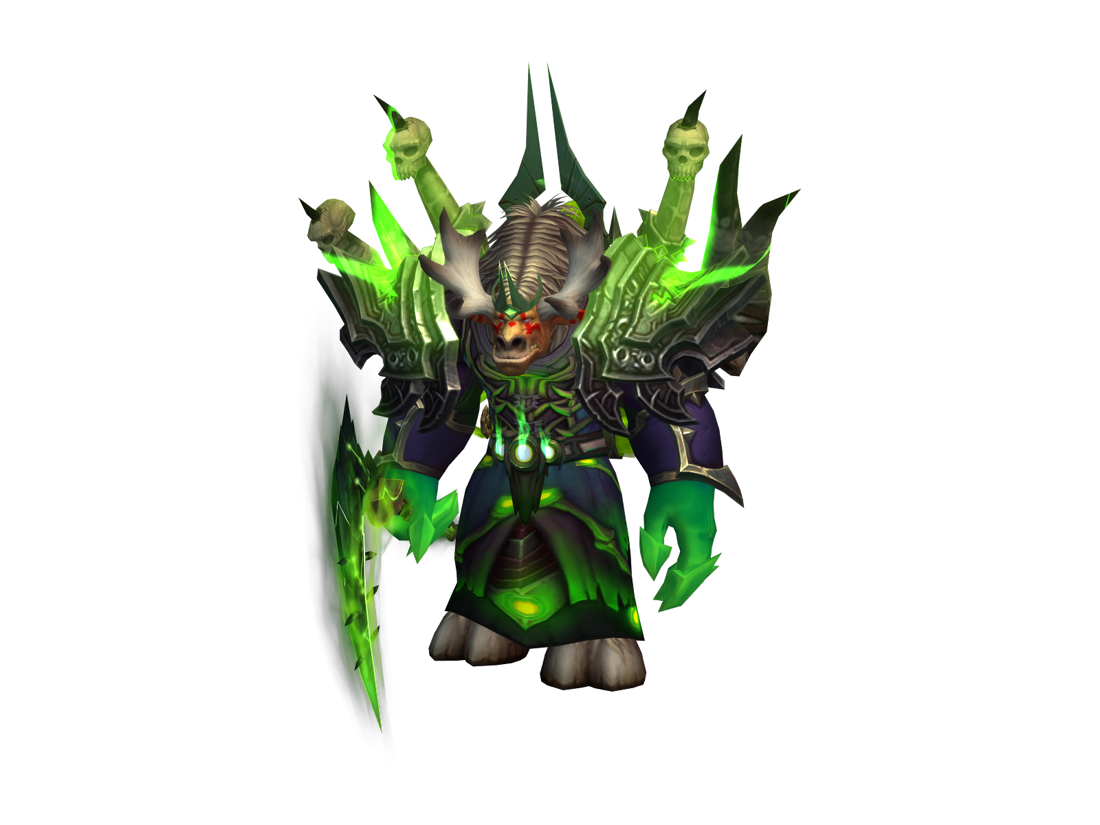 Hextrathicc 3D character render