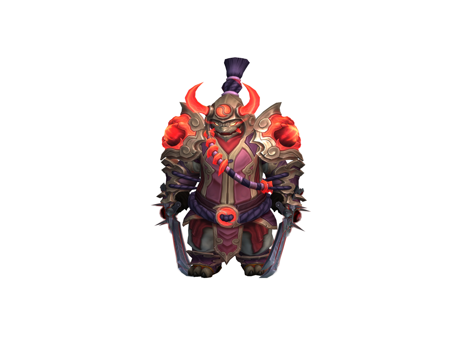 Quiang 3D character render
