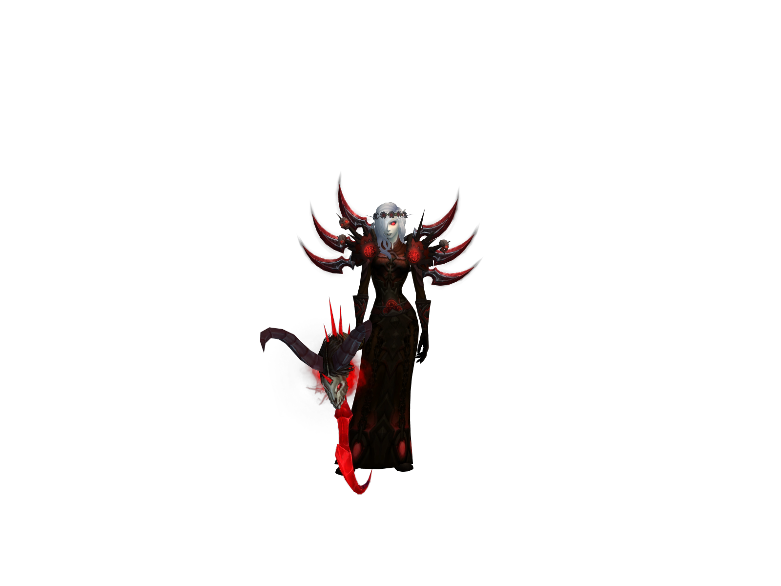 Banish 3D character render