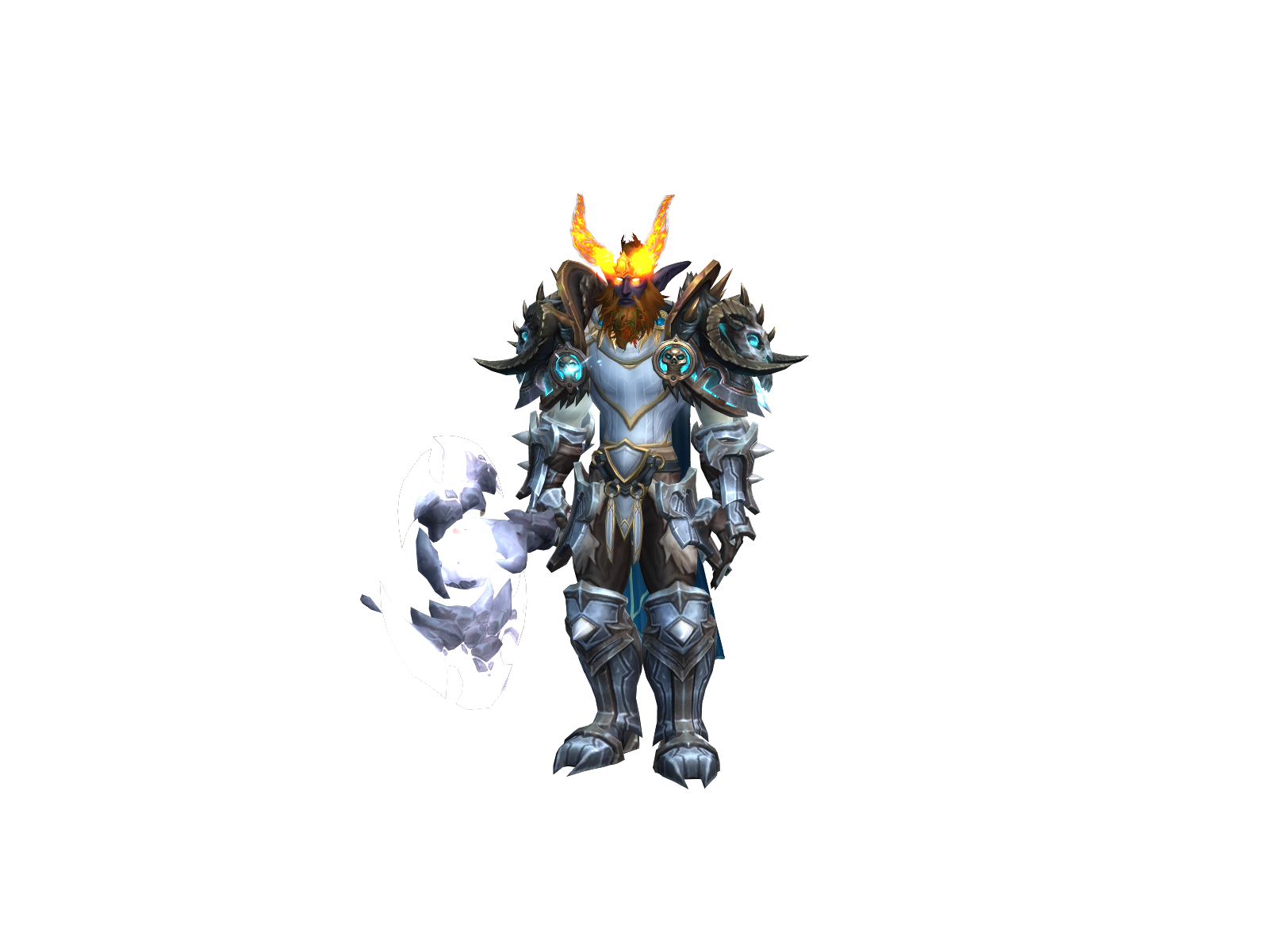 Rageful 3D character render