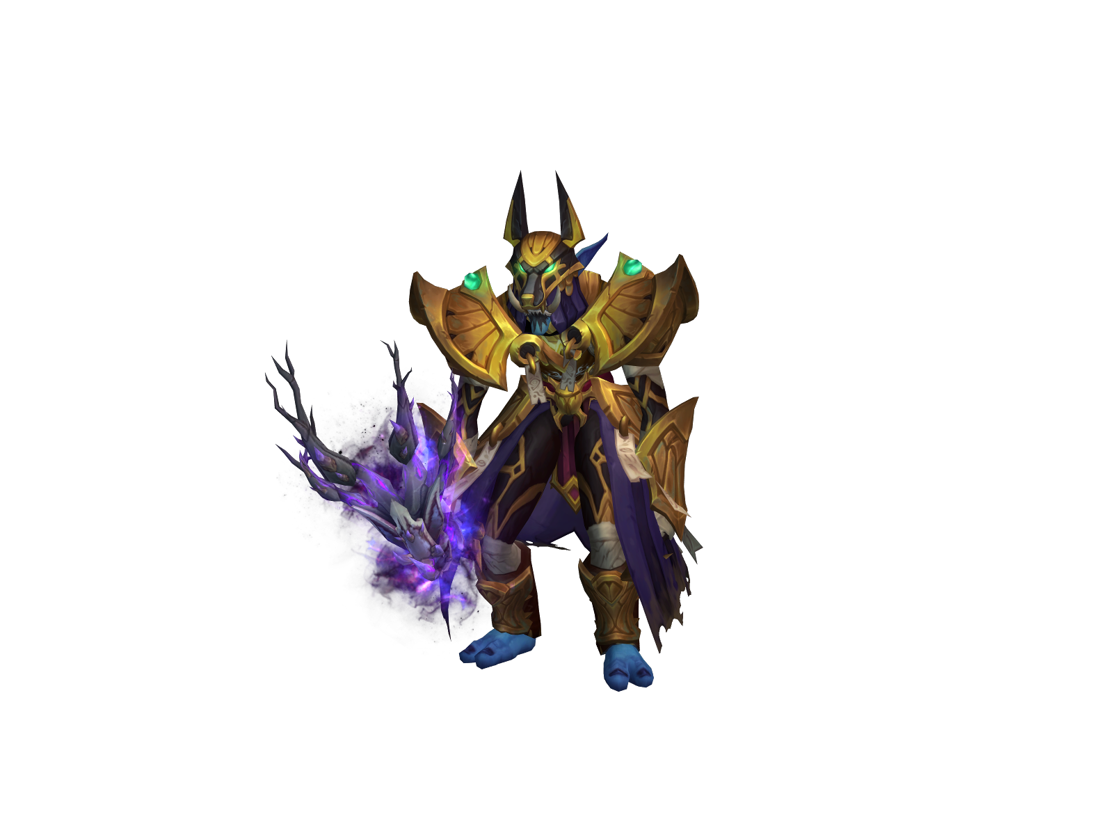 Feralize 3D character render