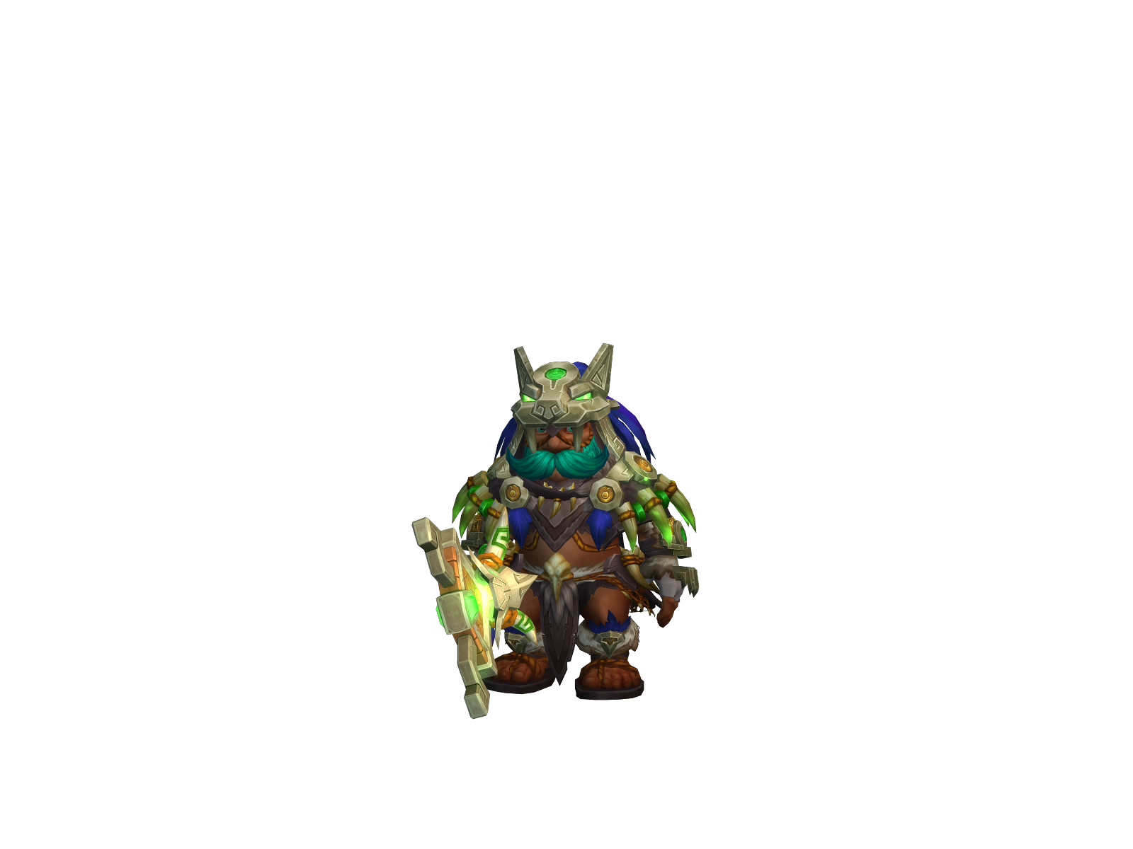 Homunculus 3D character render