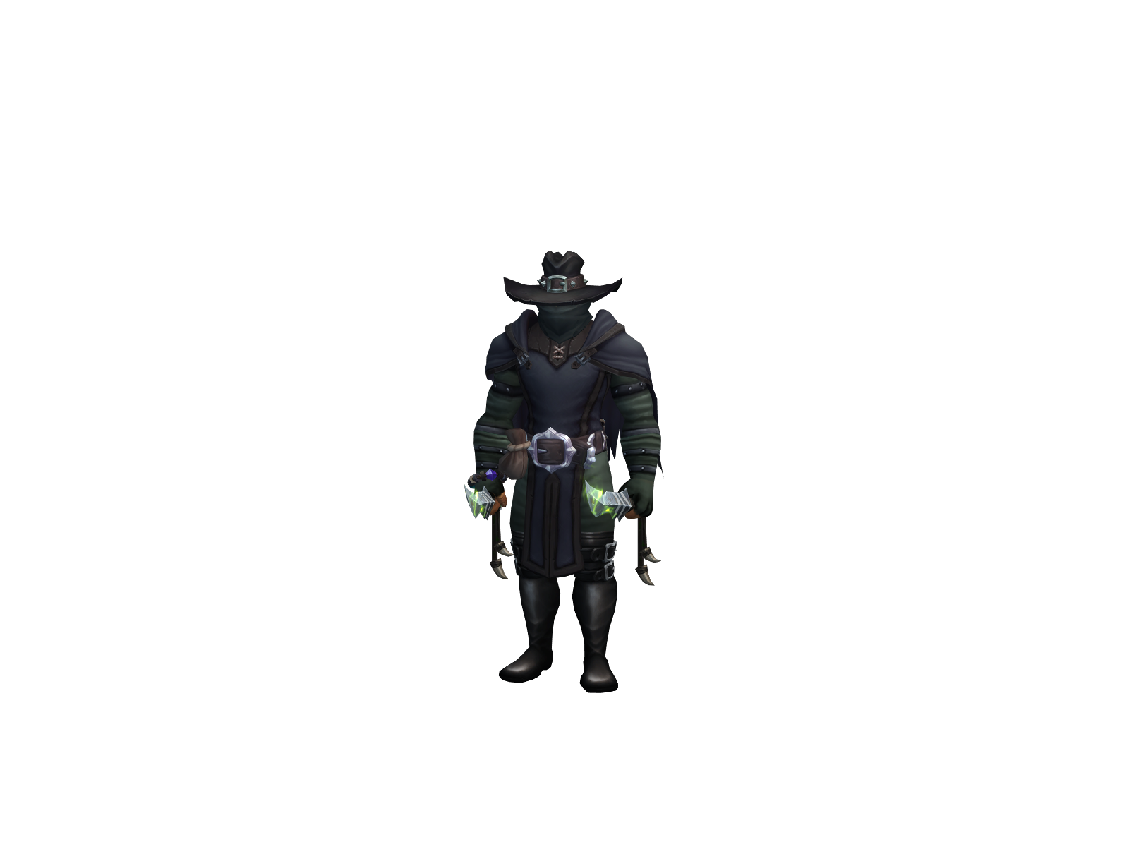 Shanksy 3D character render