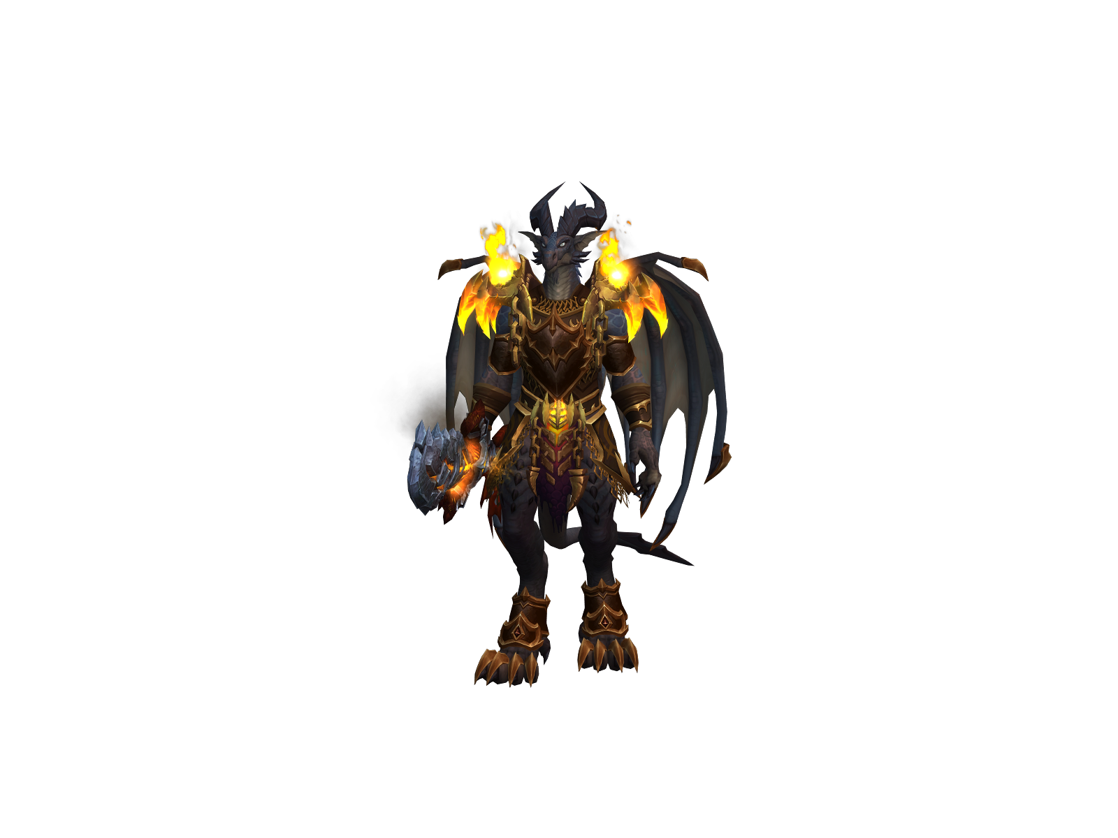 Feomathar 3D character render