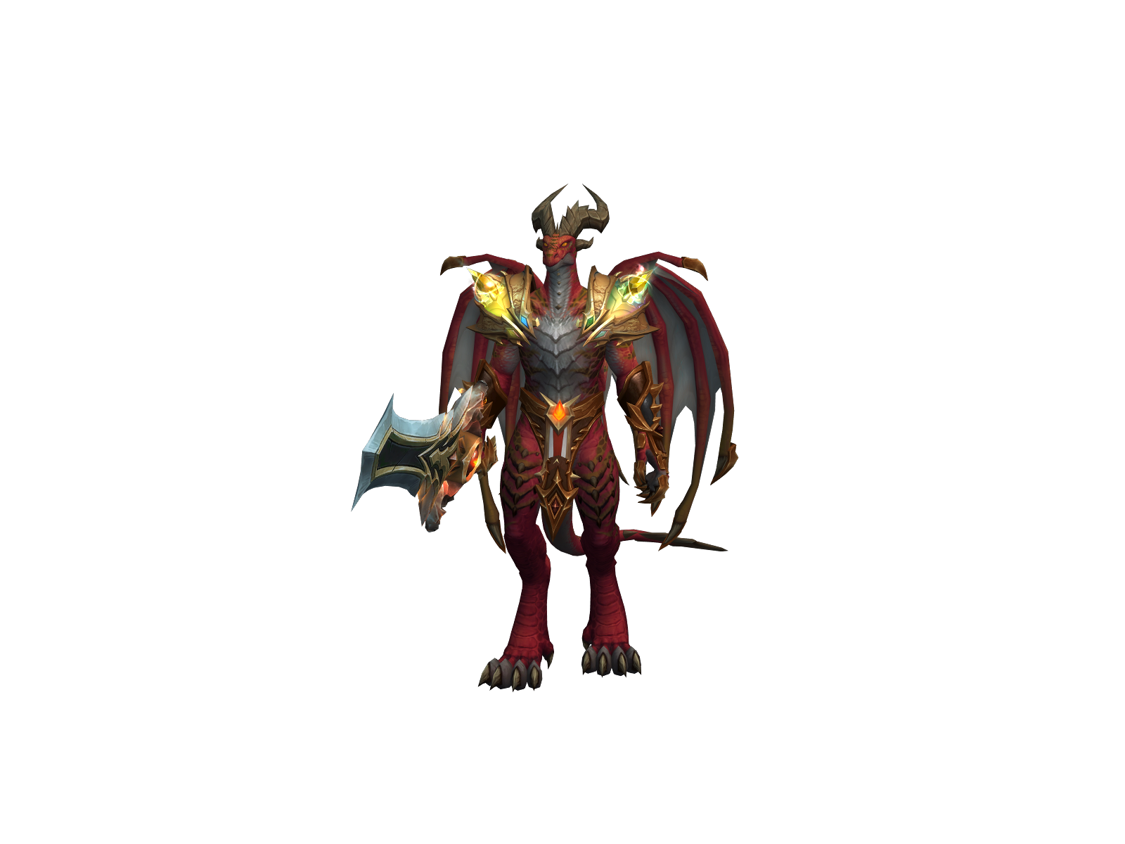 Cindragos 3D character render