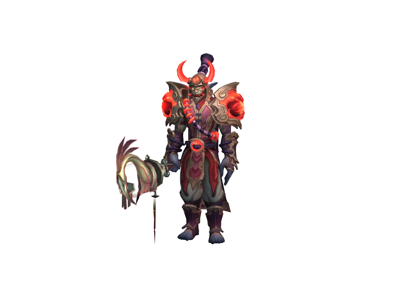 Farengar 3D character render