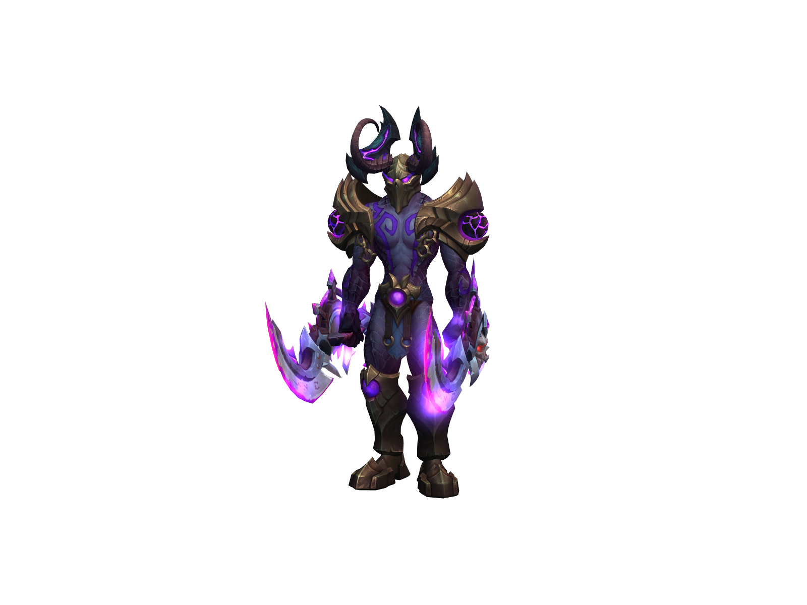 Demonbladez 3D character render