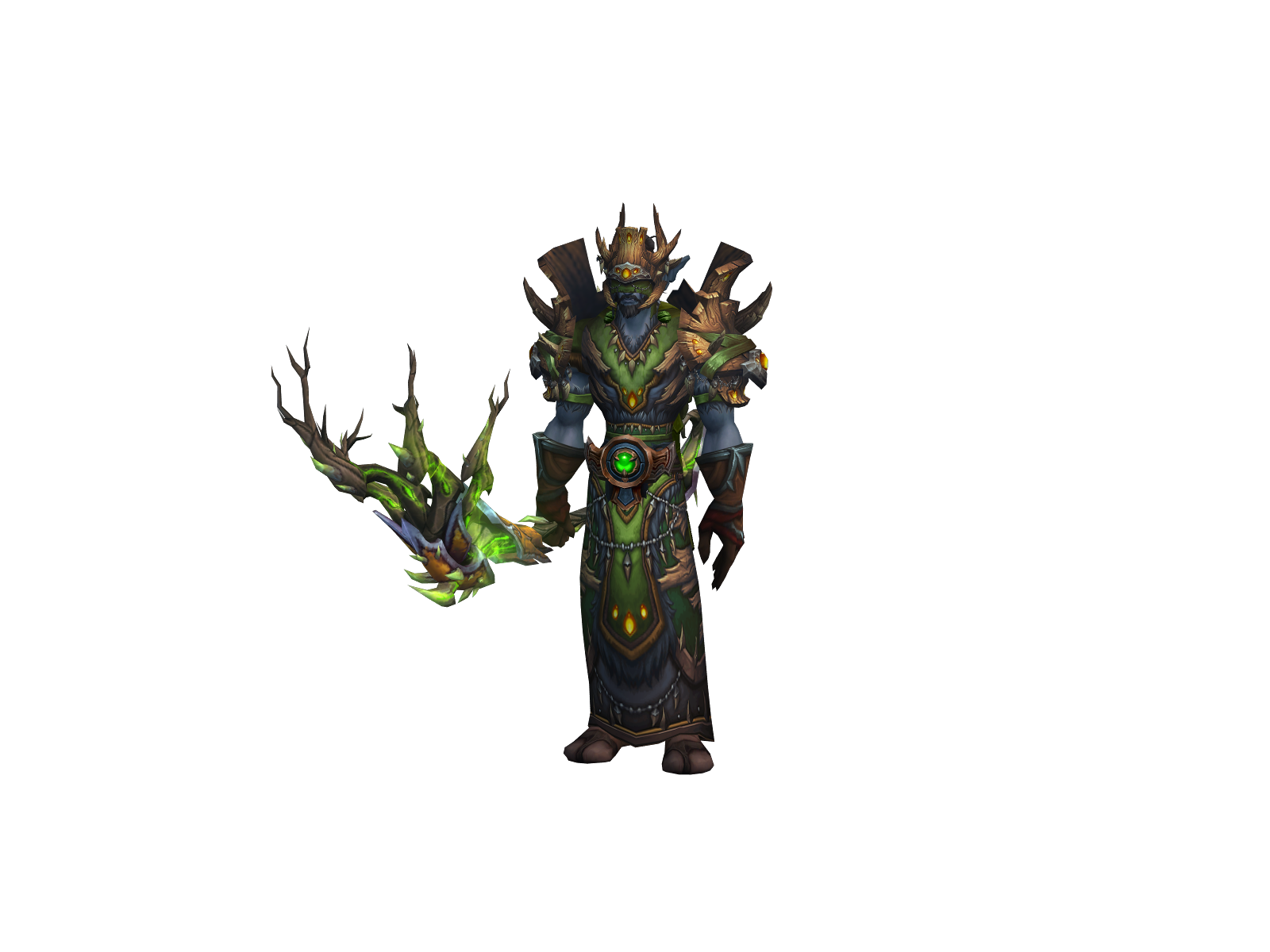 Druig 3D character render