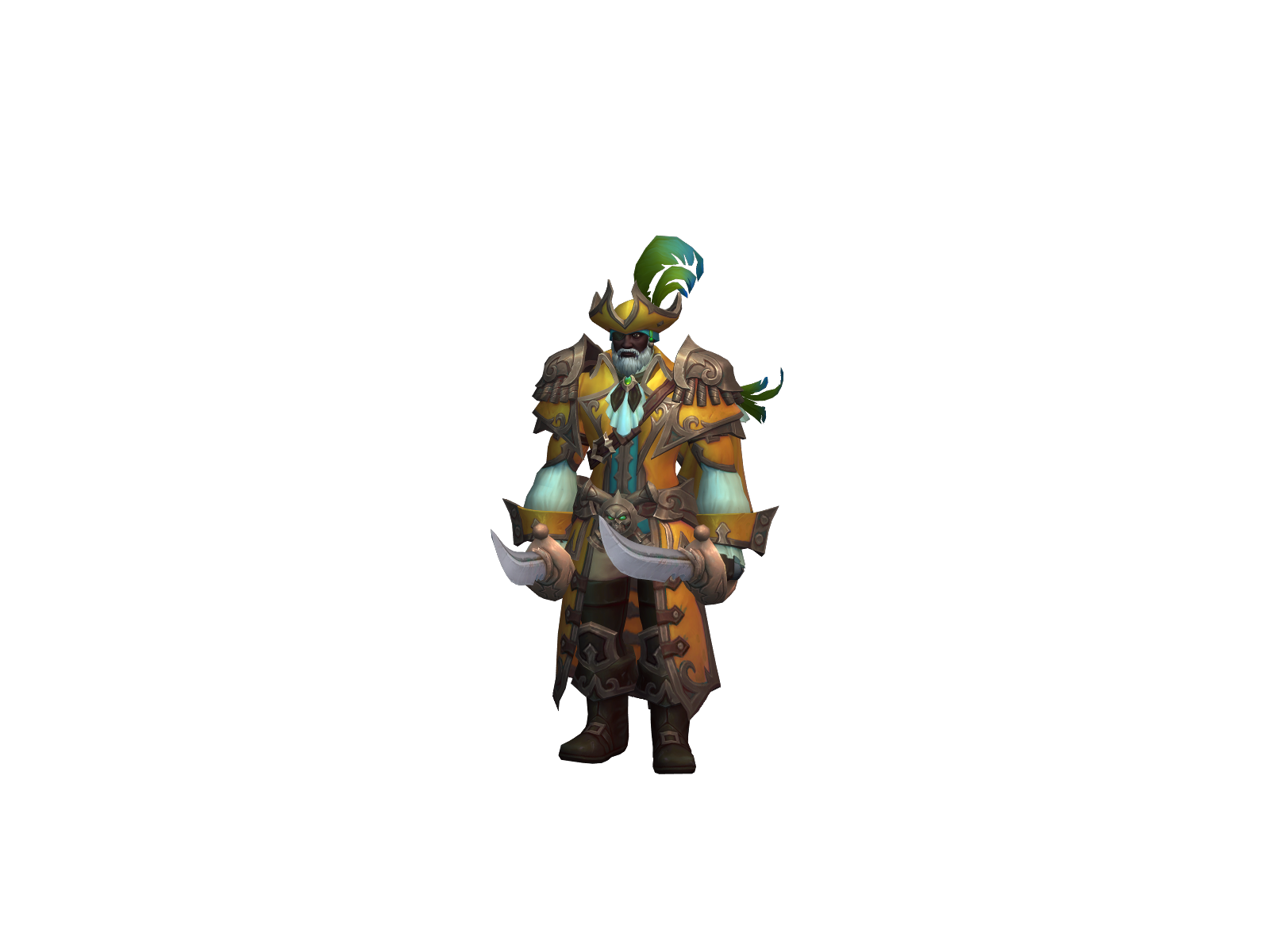 Yvete 3D character render