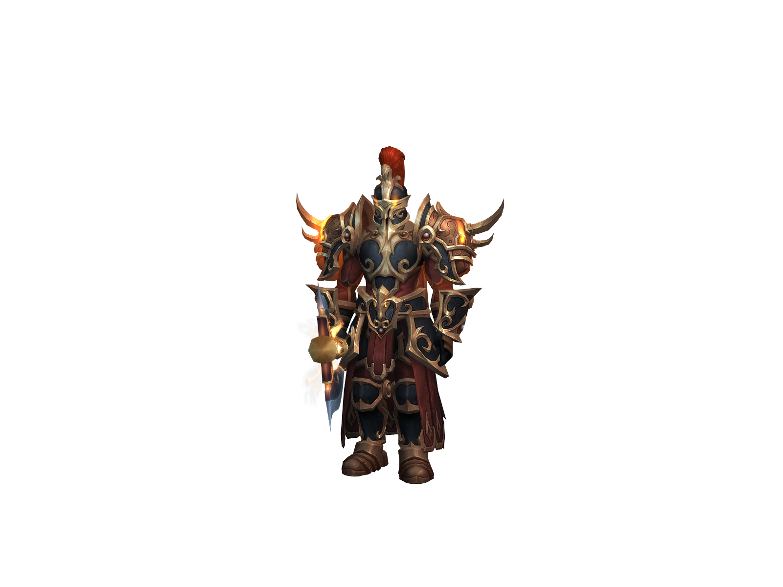 Utherr 3D character render