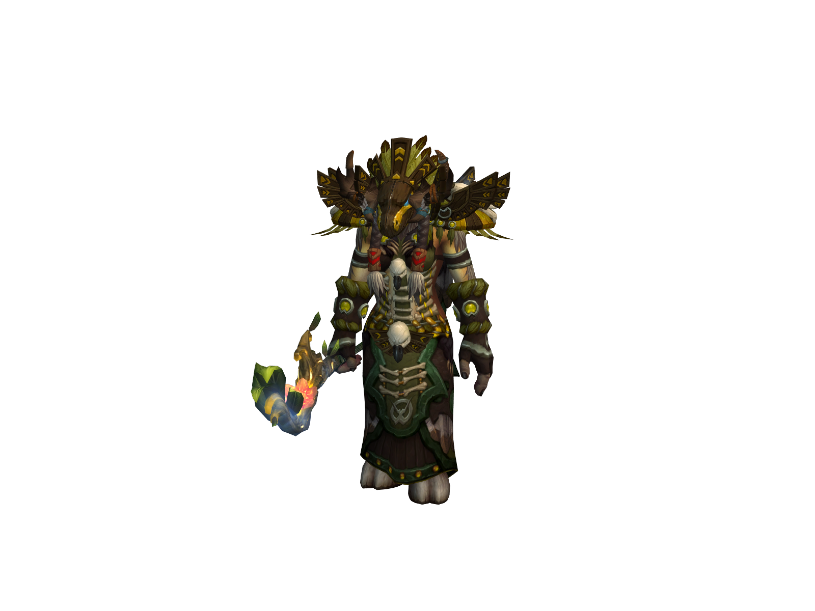 Bighoofprint 3D character render