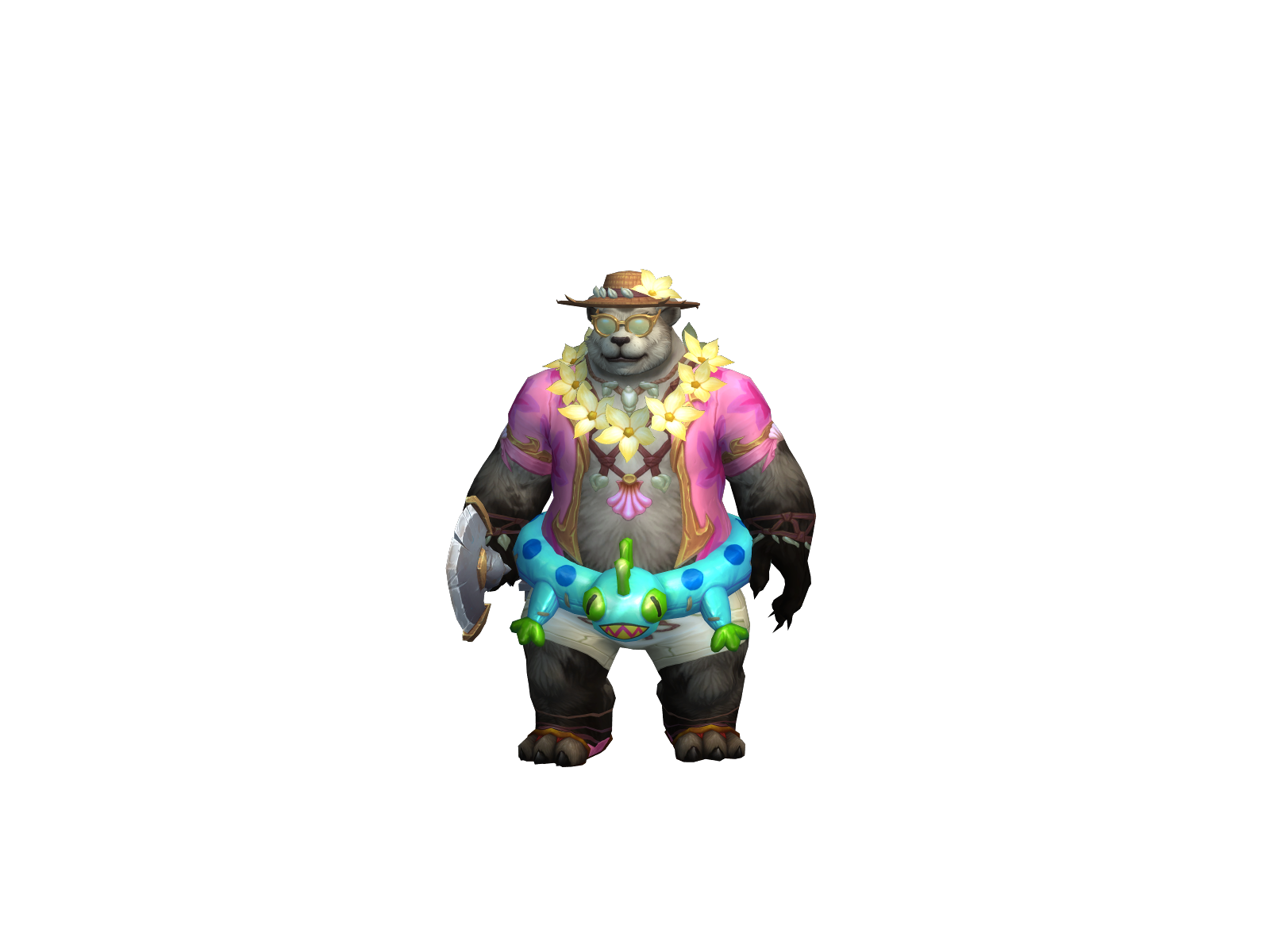 Jinshi 3D character render