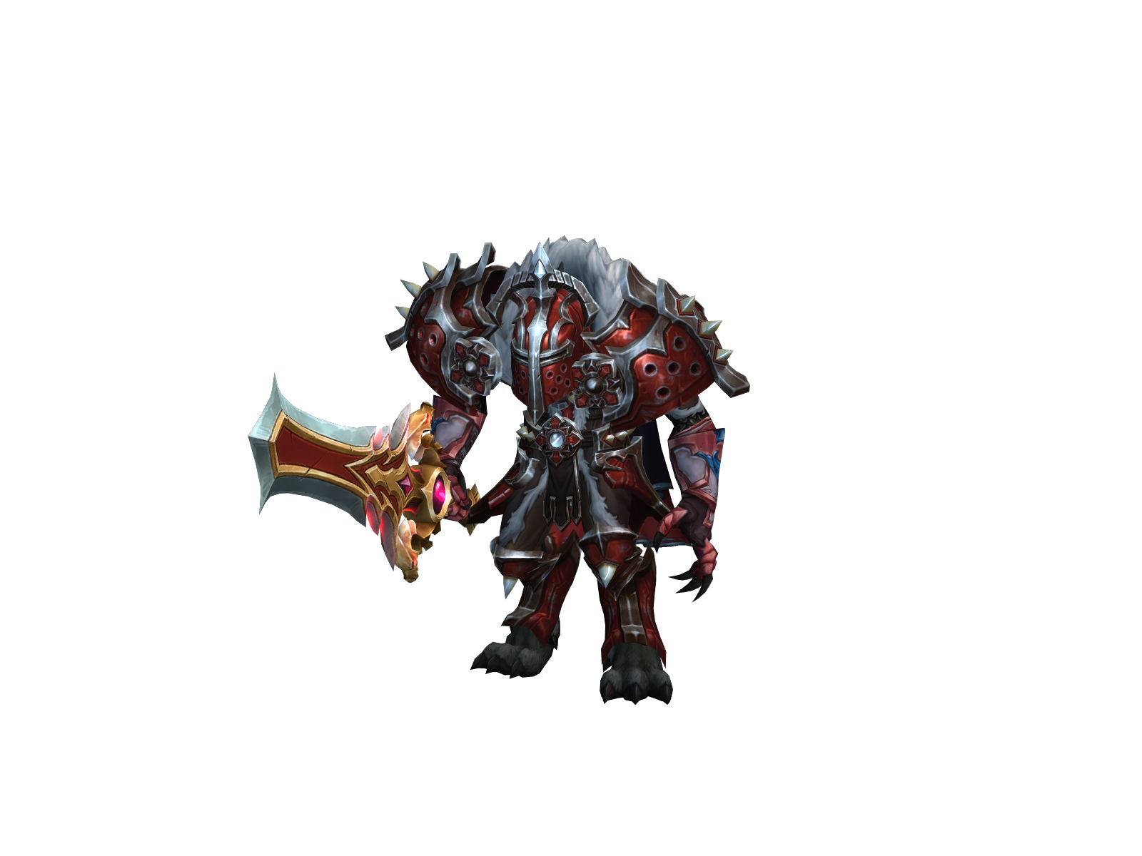 Humongous 3D character render