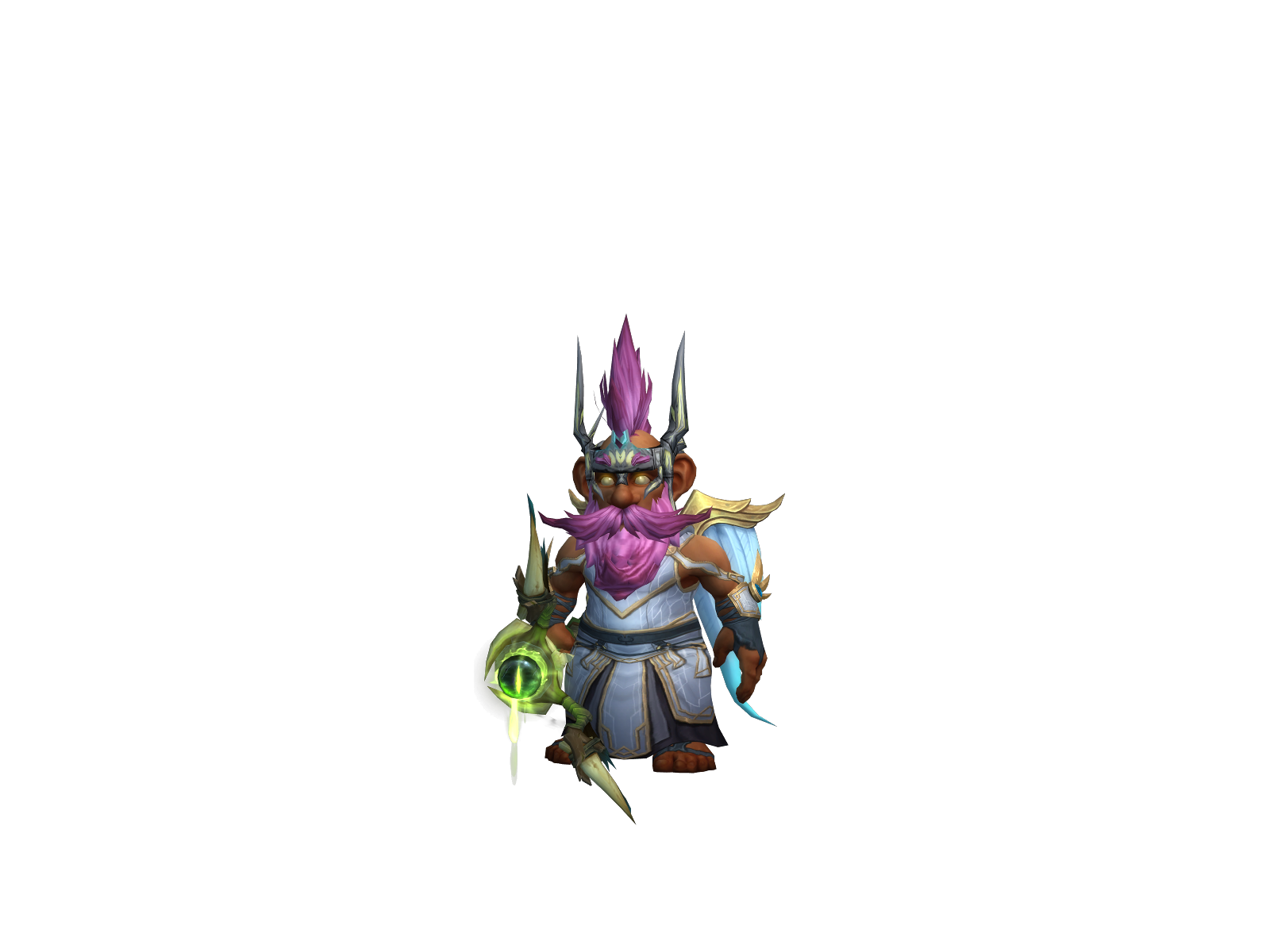 Yáhweh 3D character render