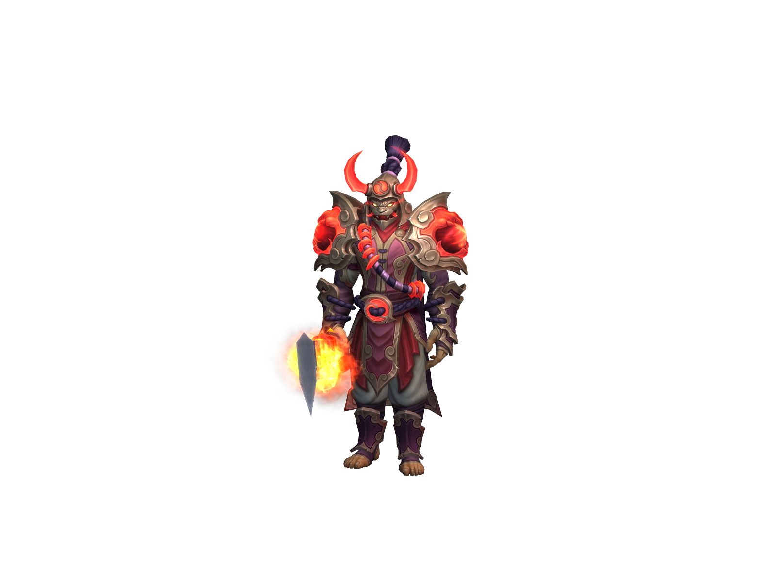 Brucechi 3D character render