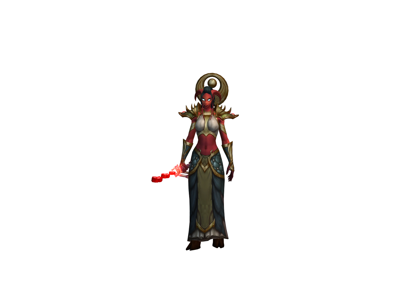 Inpherno 3D character render