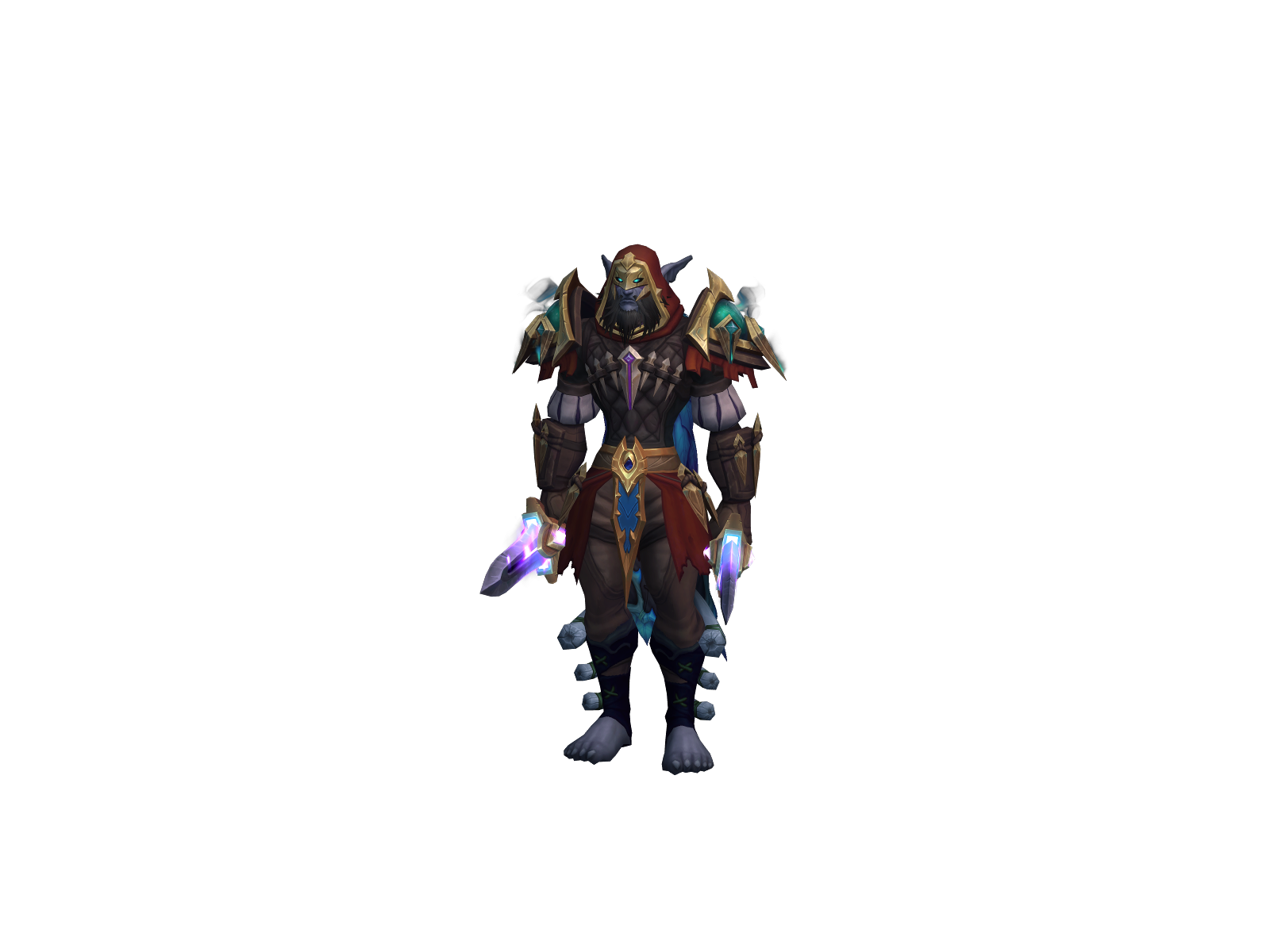 Mehjisrogue 3D character render