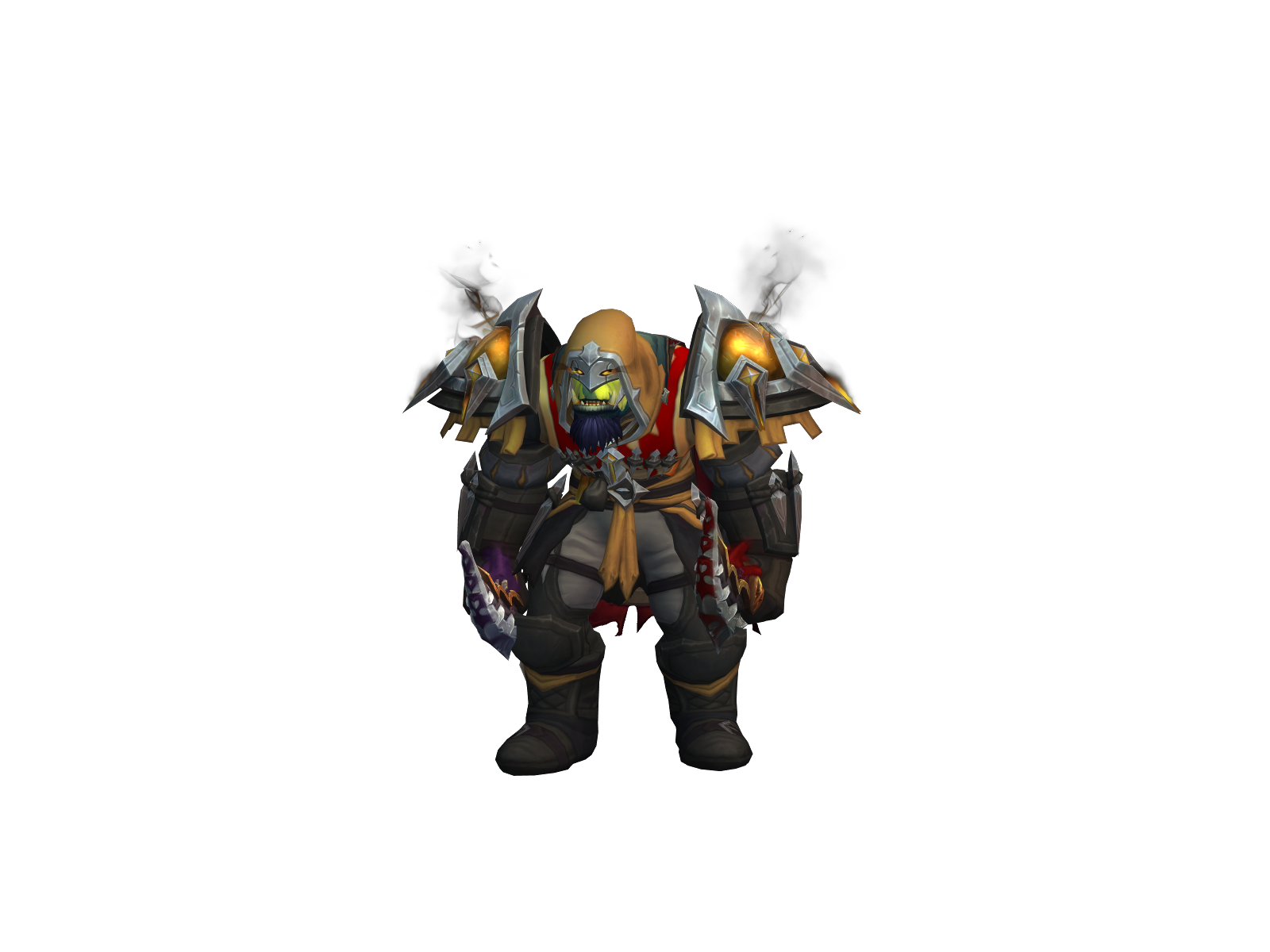 Sneakingbush 3D character render