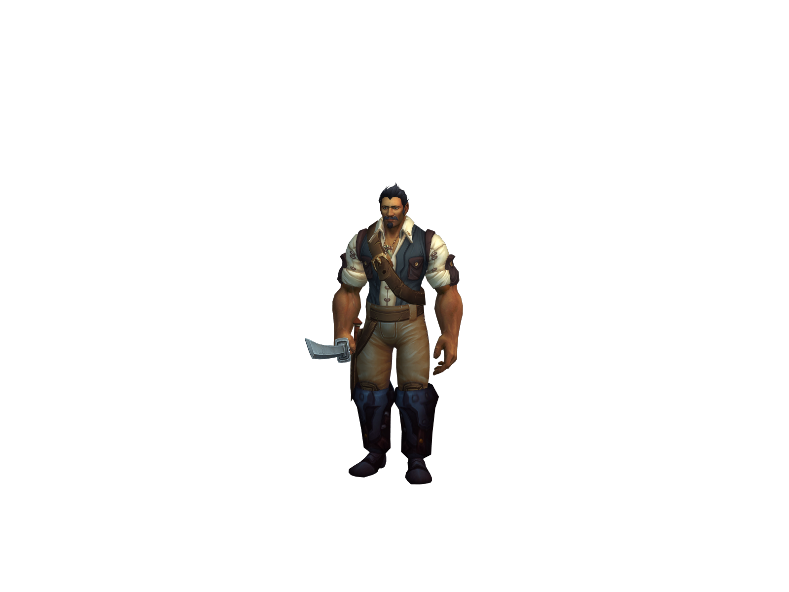 Happykilmore 3D character render