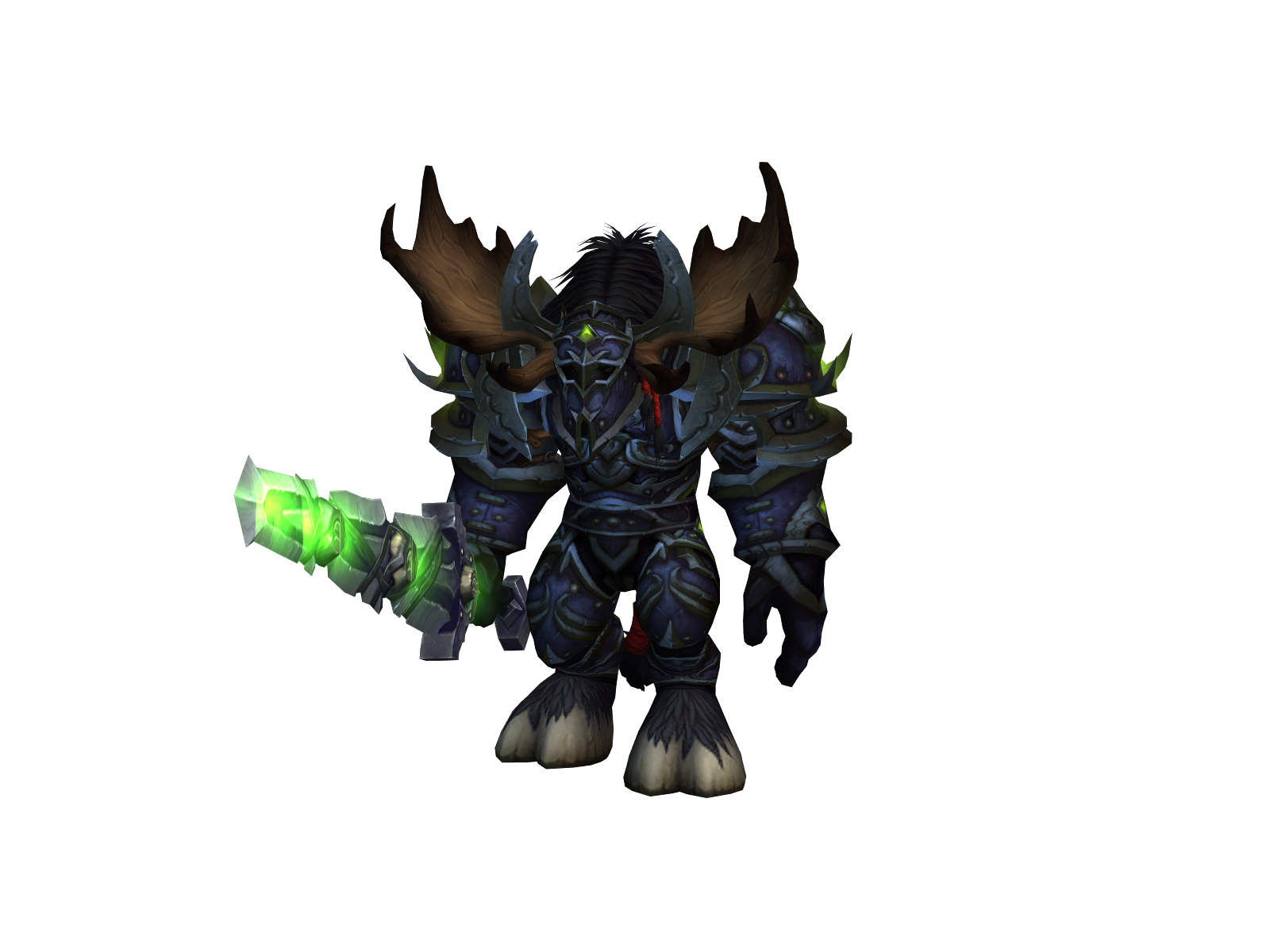 Bullshix 3D character render