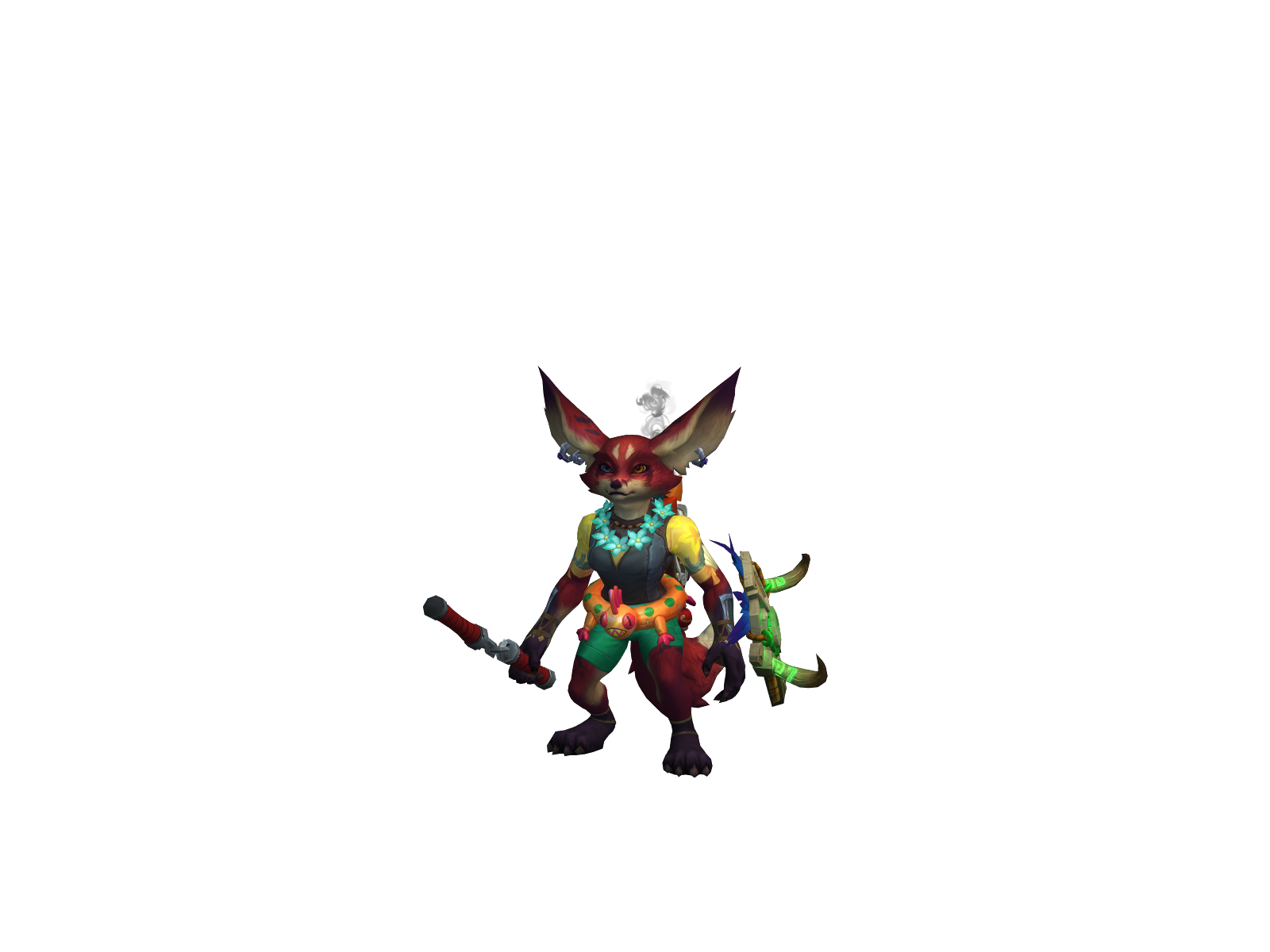 Zifandel 3D character render