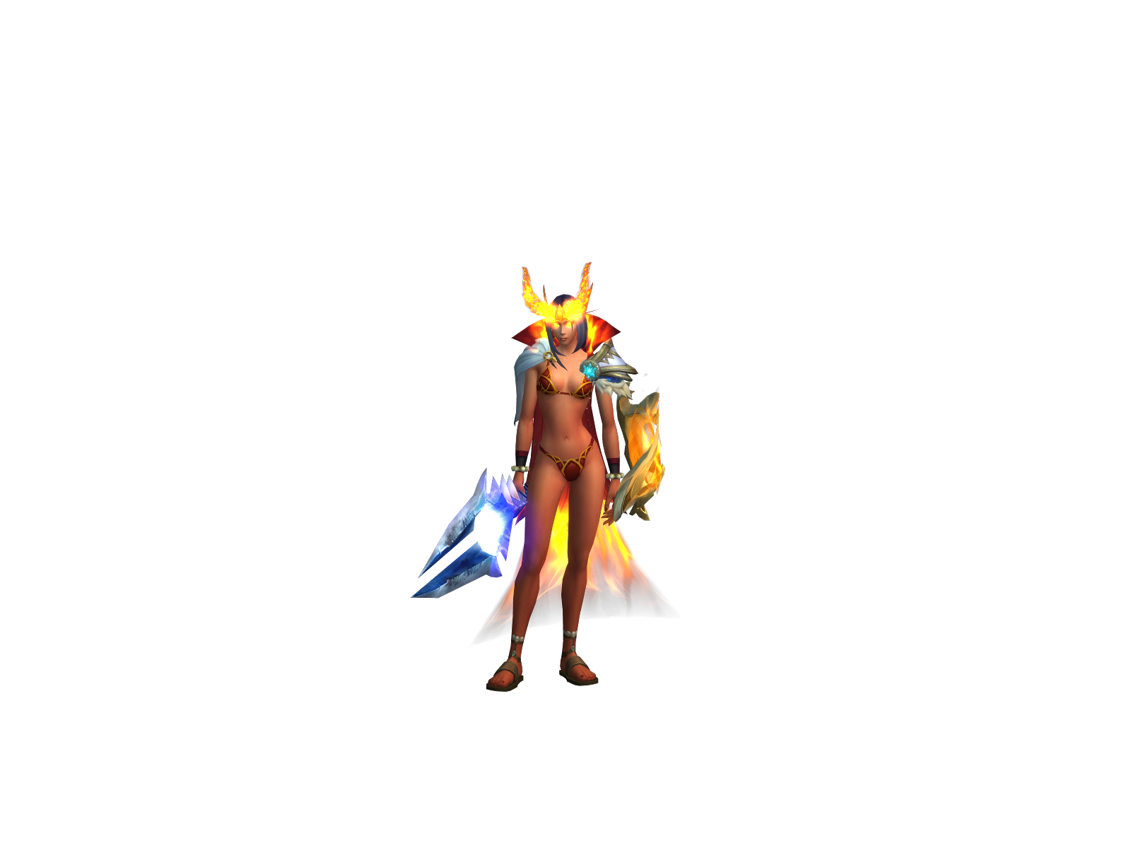 Içëë 3D character render