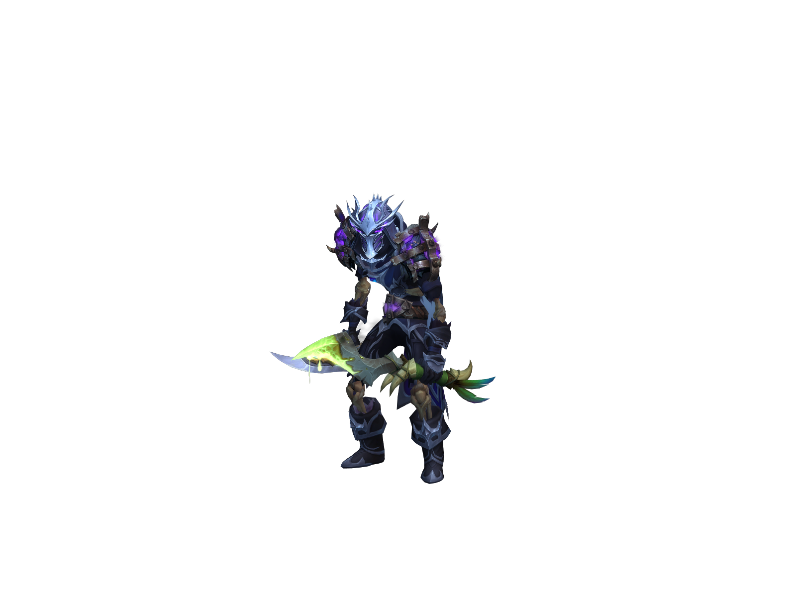 Venomshock 3D character render