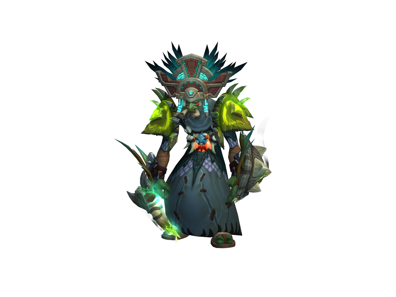 Ío 3D character render