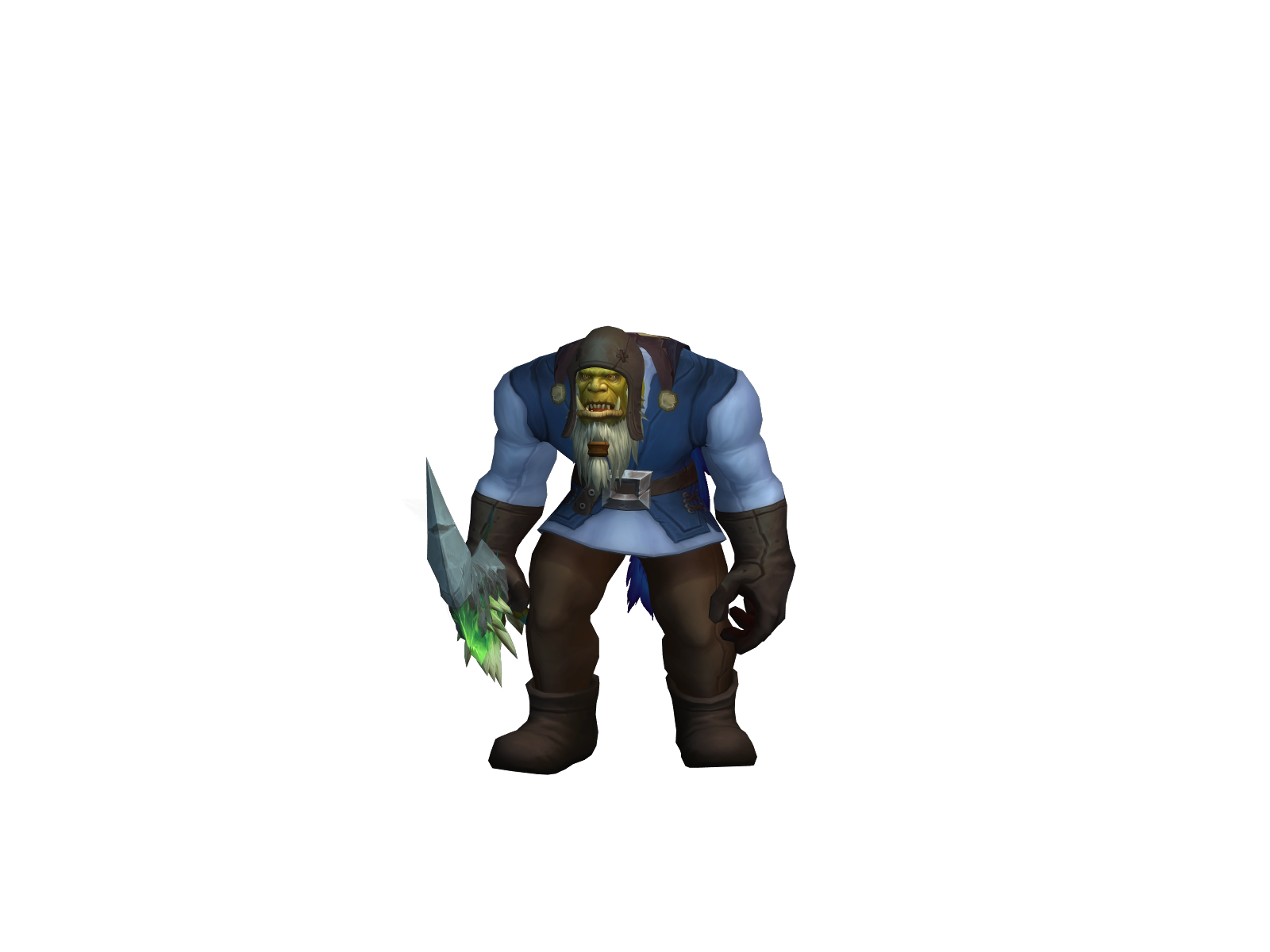 Meatsmash 3D character render