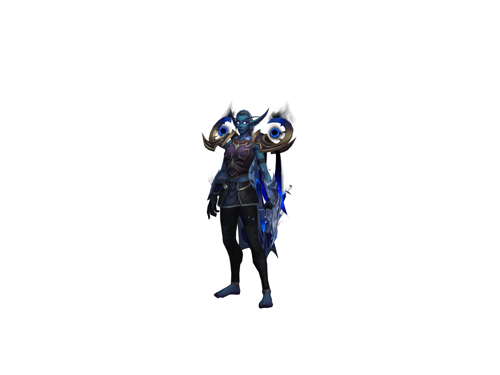 Shrafu 3D character render