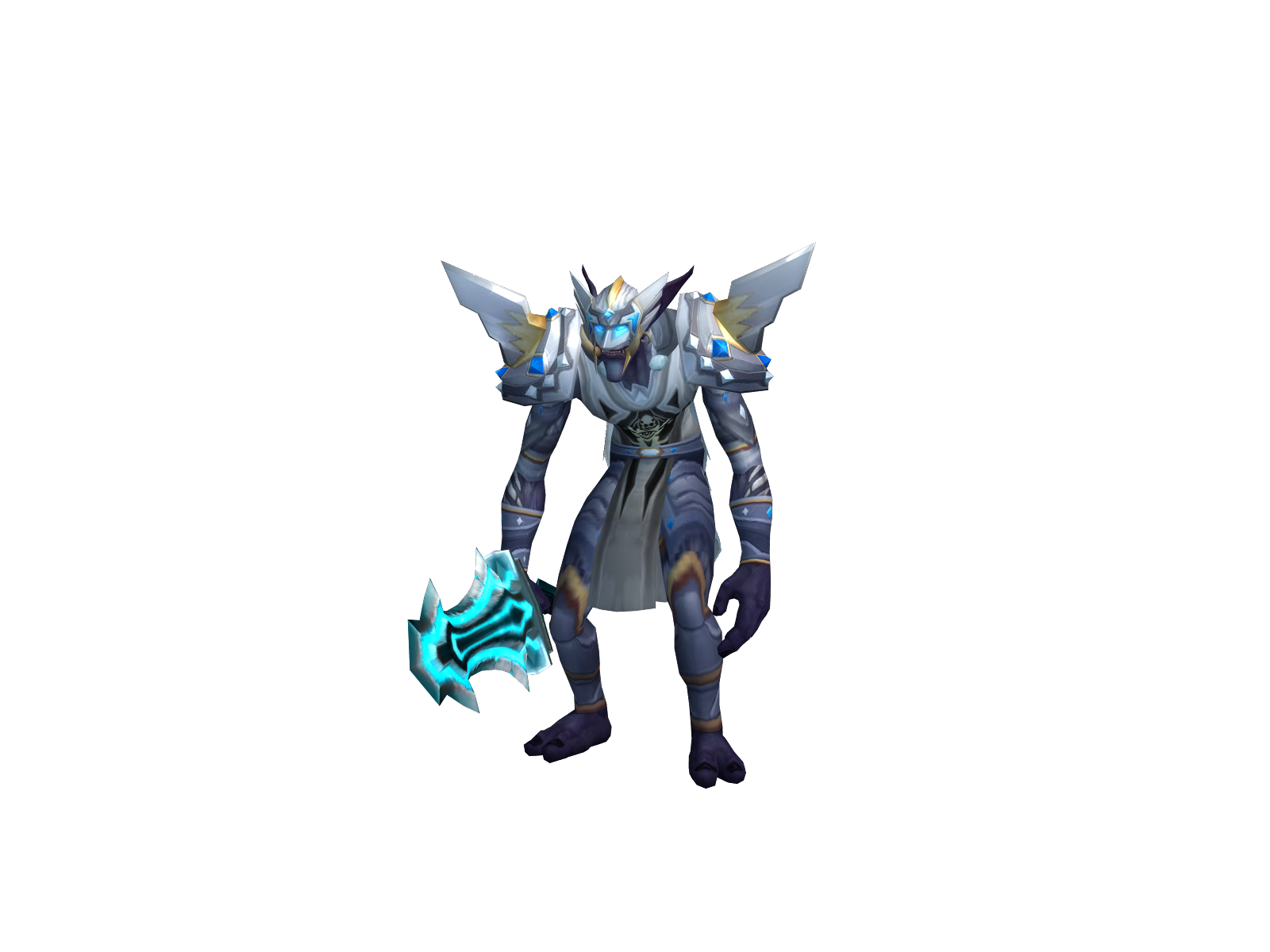 Painlamex 3D character render