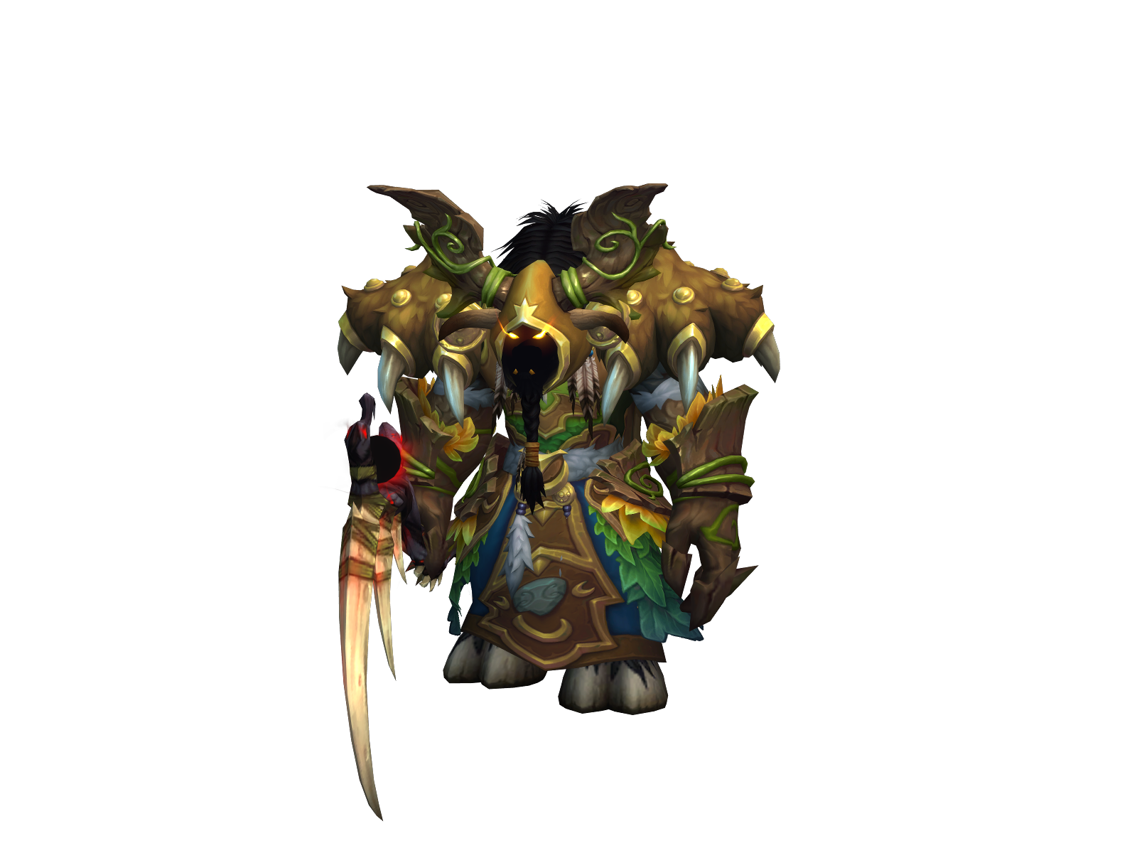 Jusbus 3D character render