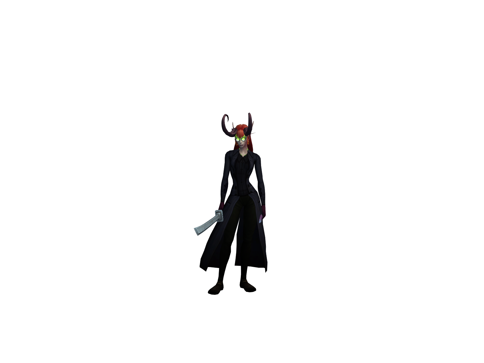 Fellicia 3D character render