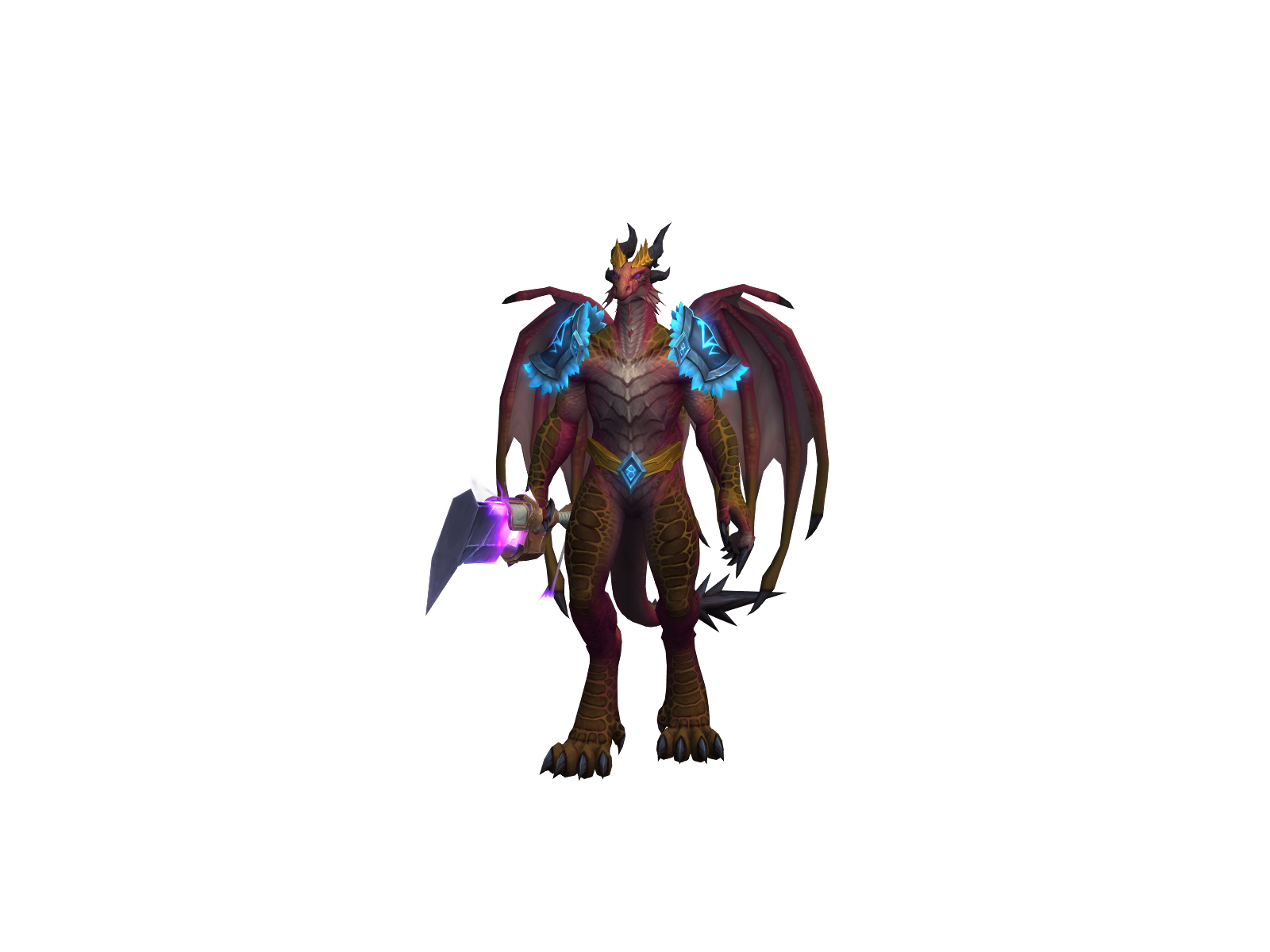 Rubberwizard 3D character render