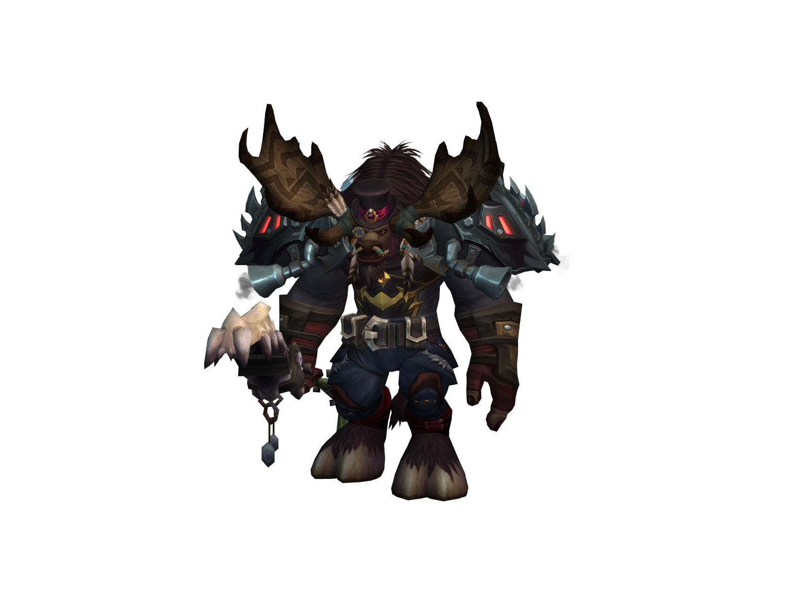 Drunkhorn 3D character render