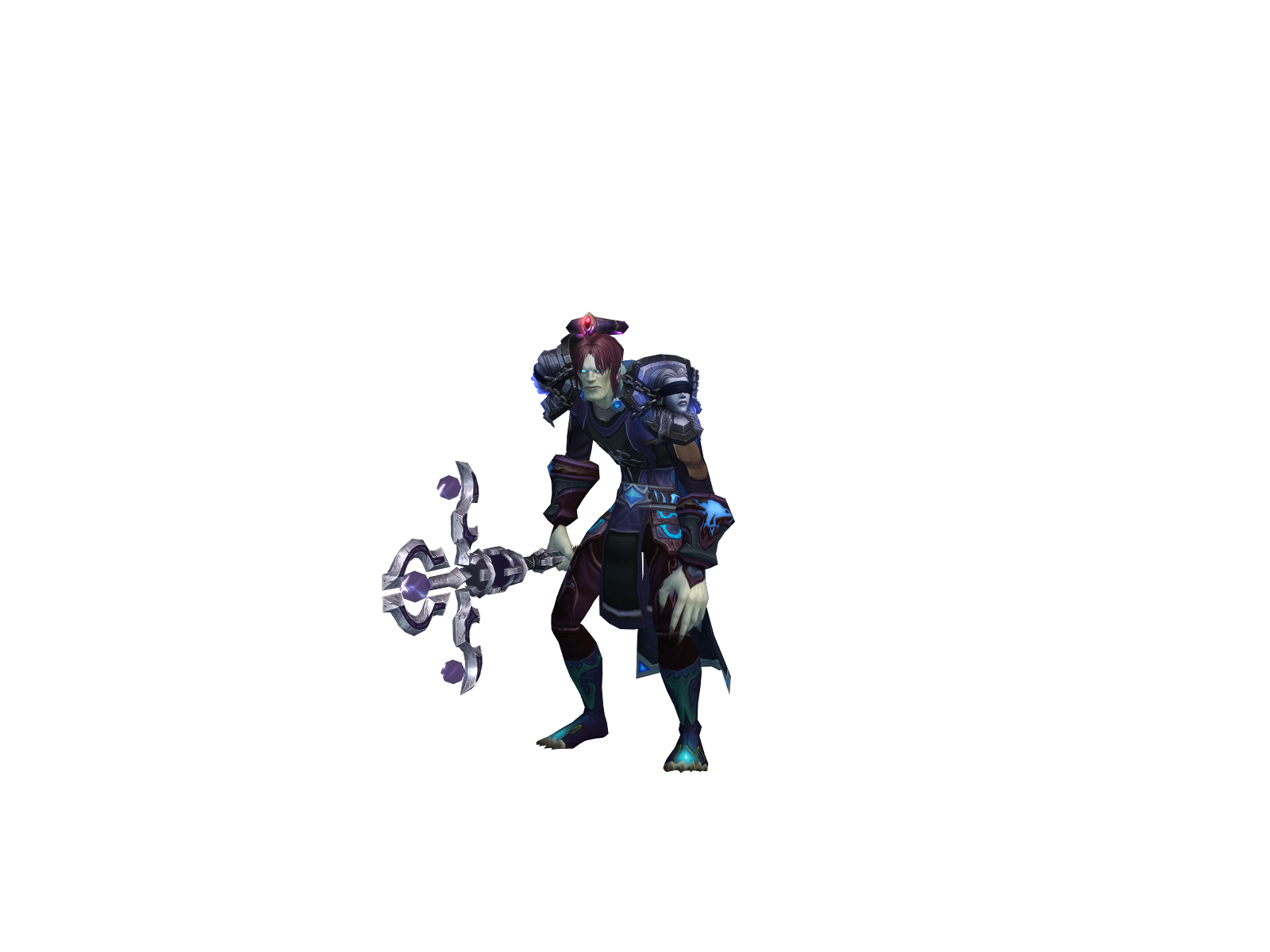 Jrack 3D character render
