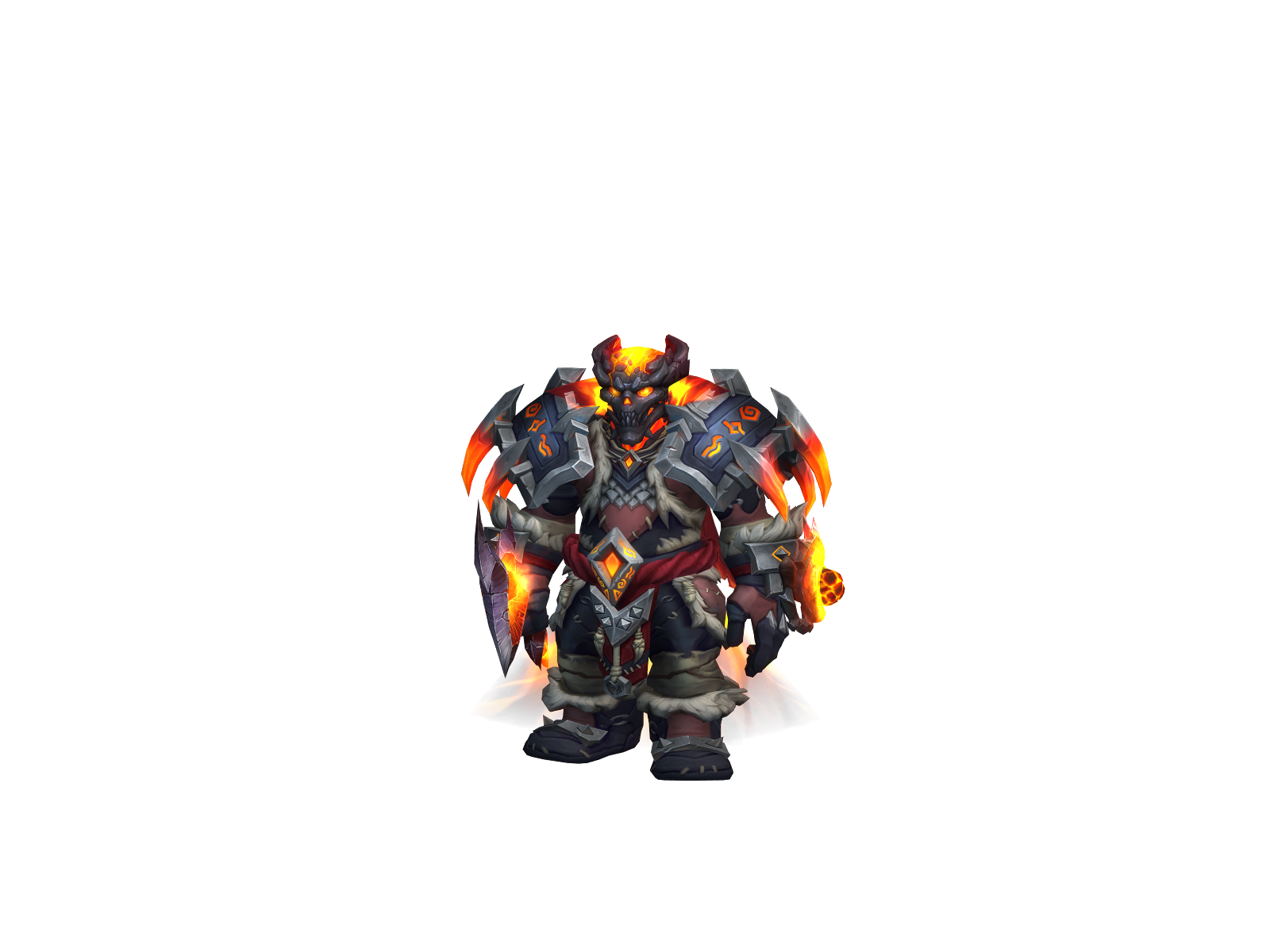 Wernov 3D character render