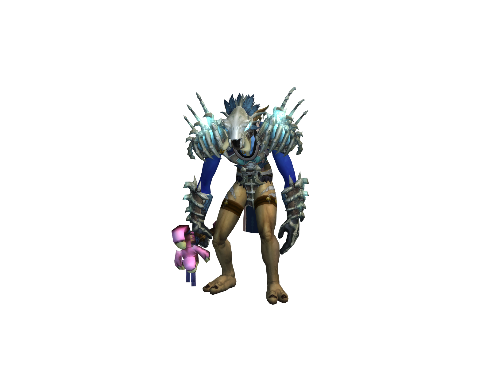 Eldertroll 3D character render