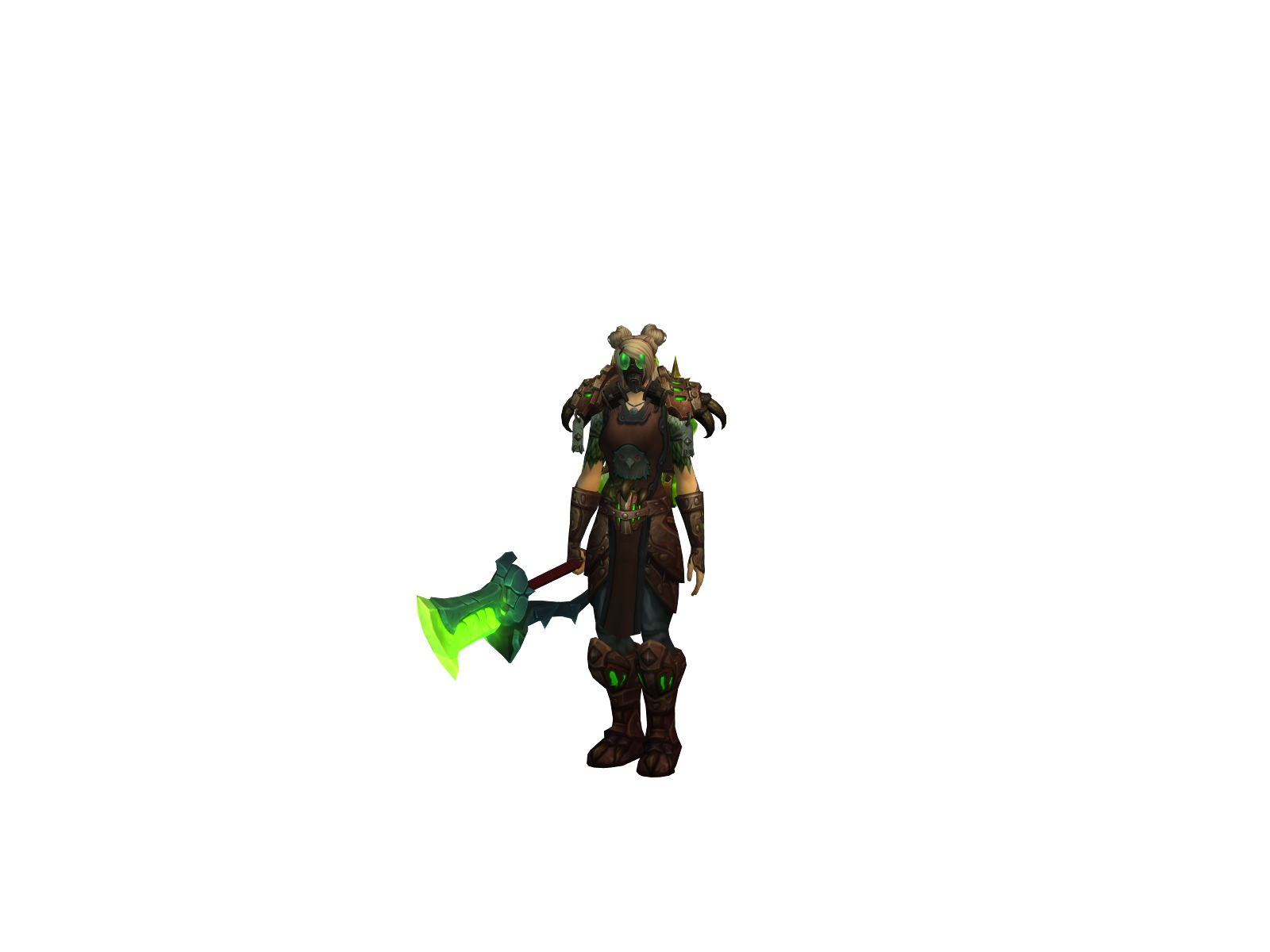 Dougiè 3D character render