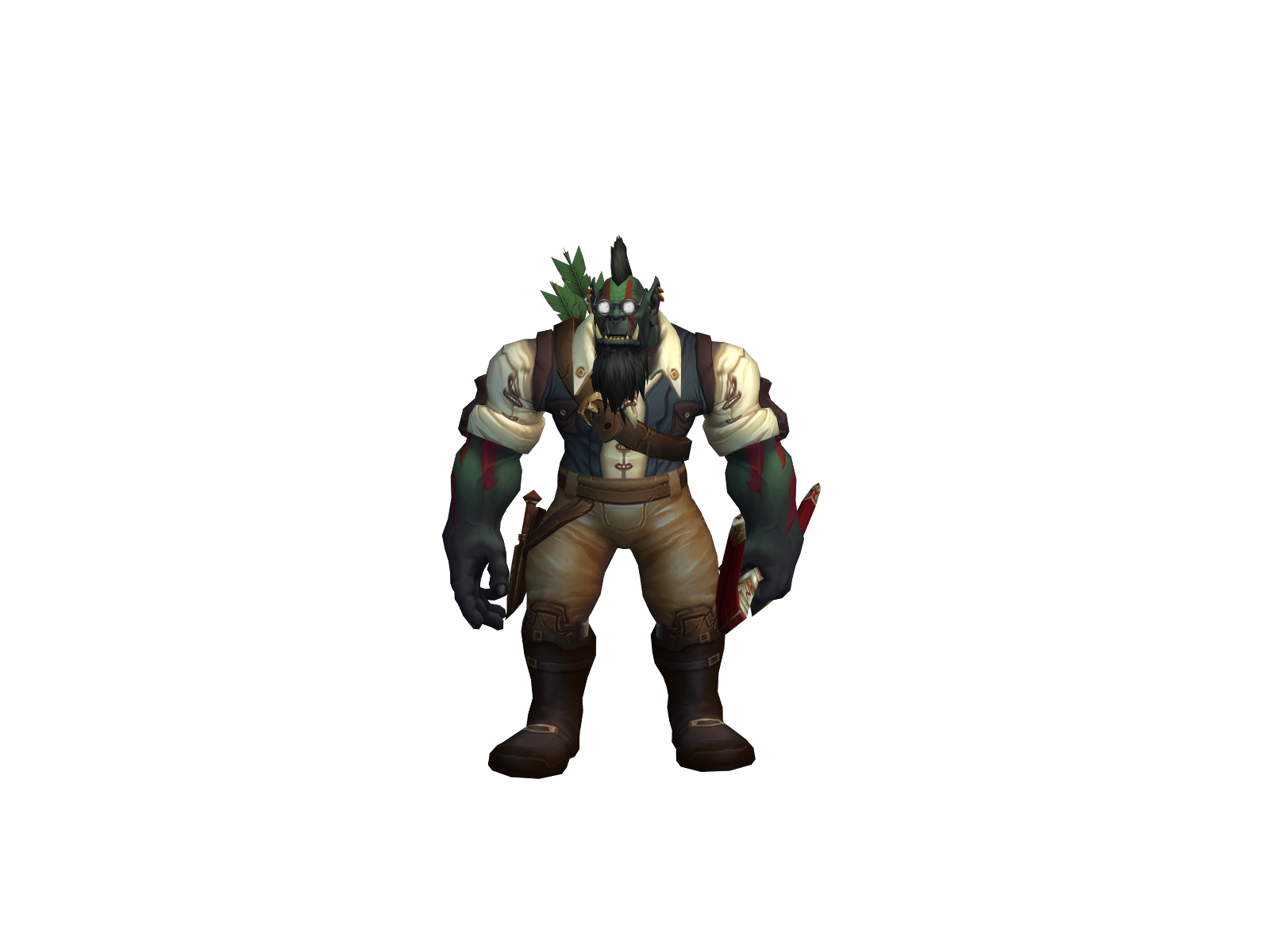 Daedosru 3D character render