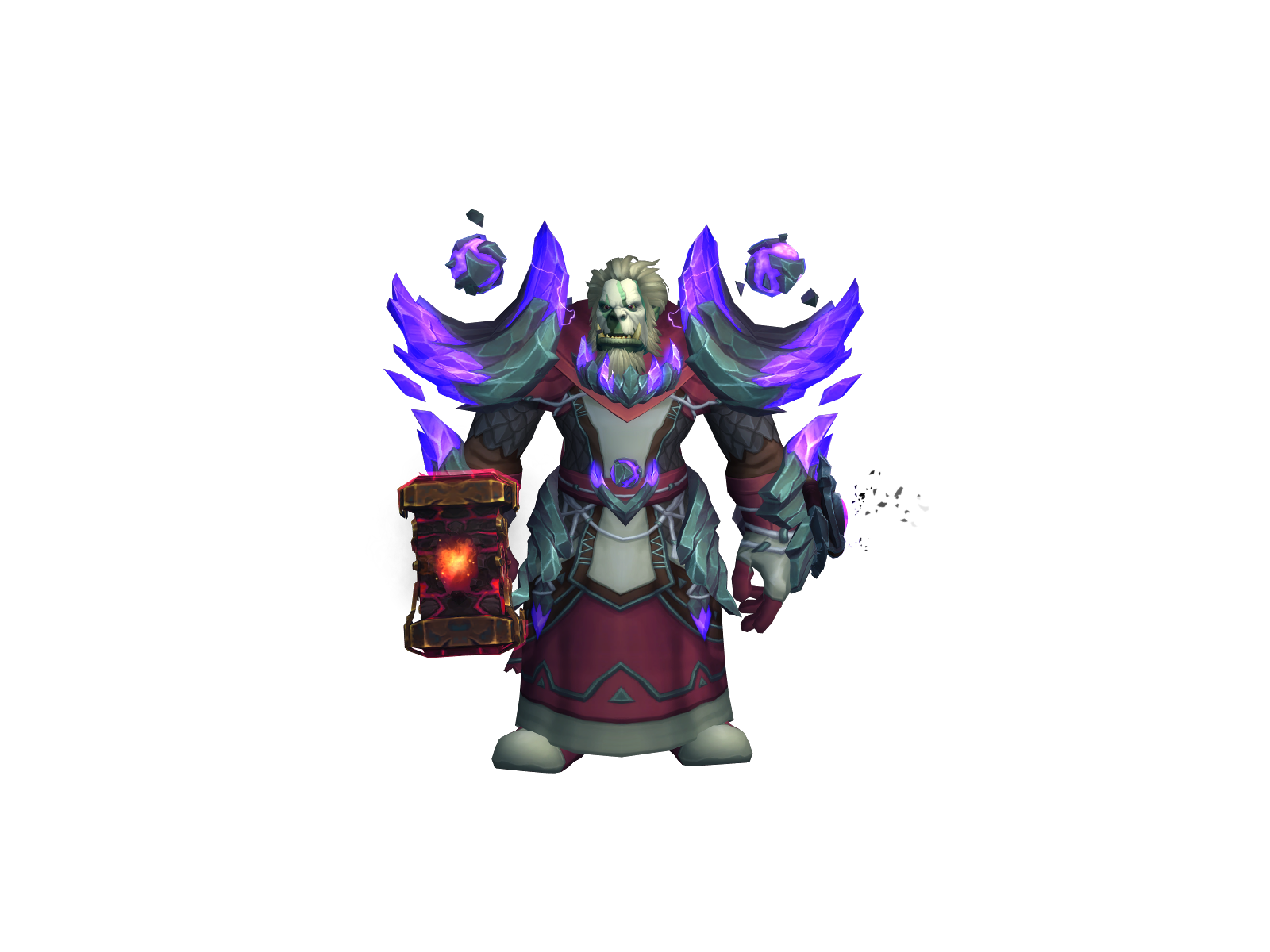 Zeüs 3D character render
