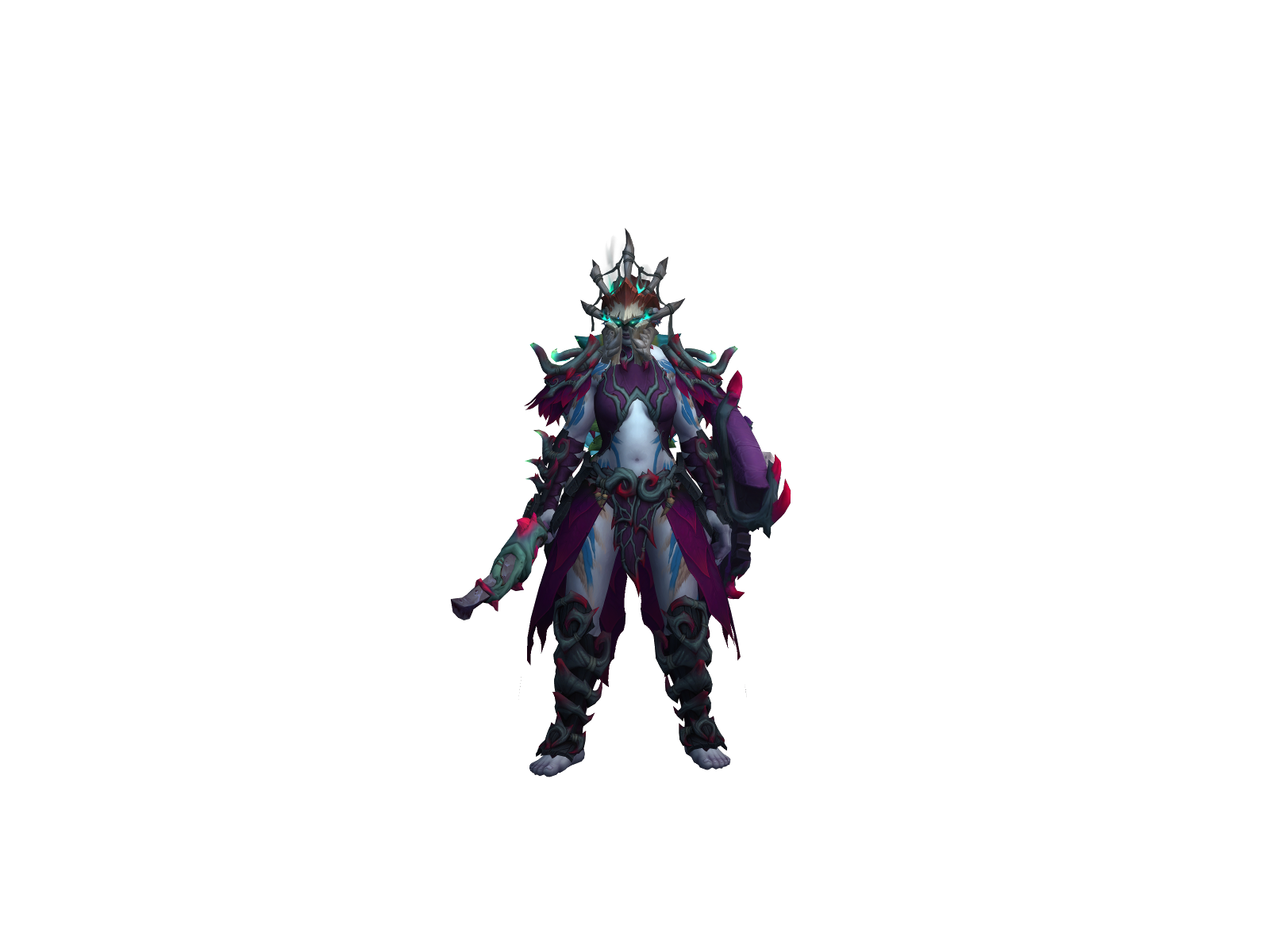 Spidermonkey 3D character render