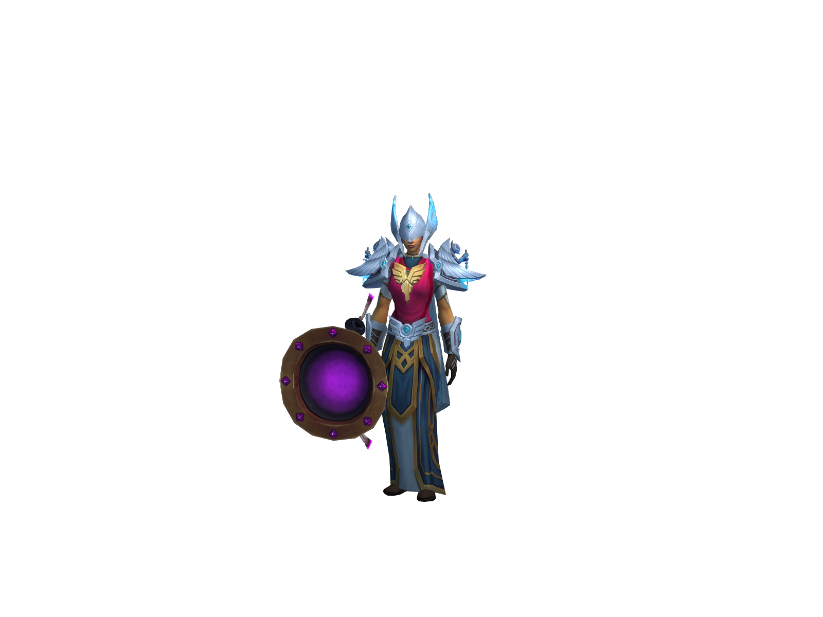 Enzow 3D character render