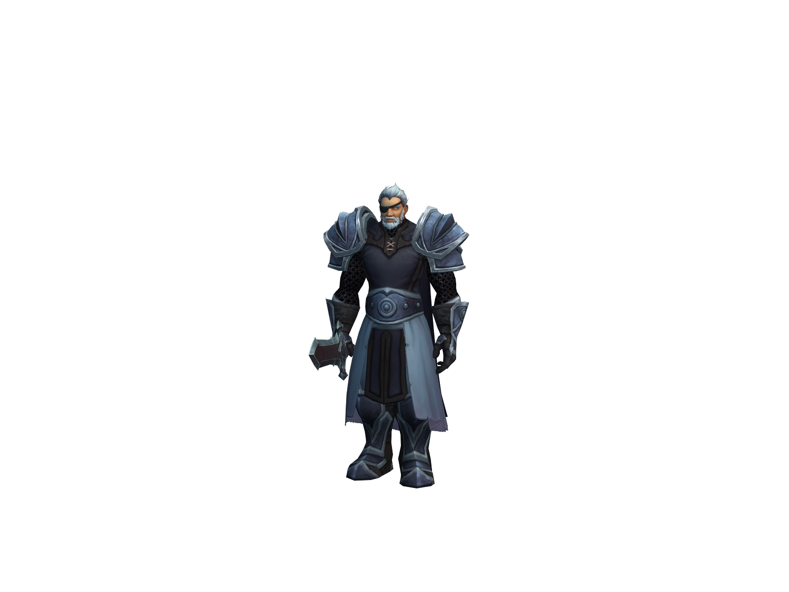 Dertea 3D character render
