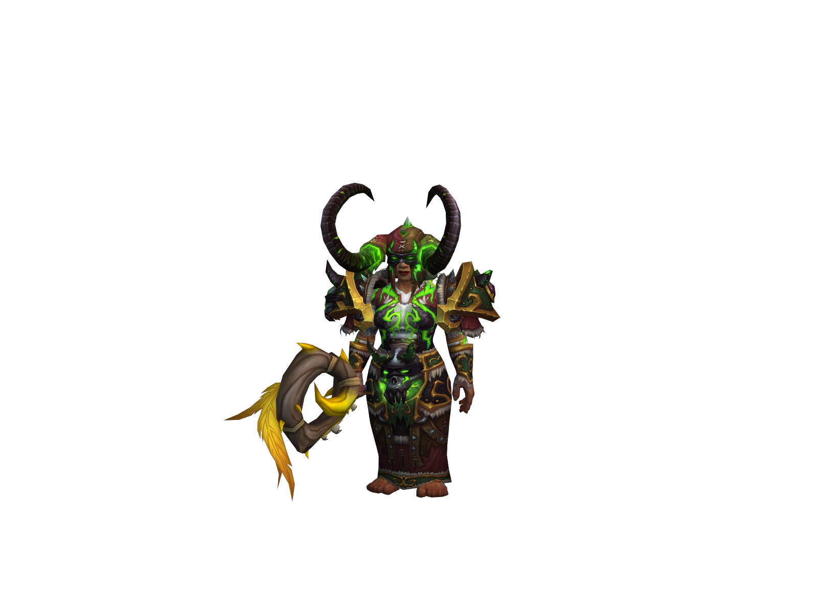 Chumlëy 3D character render