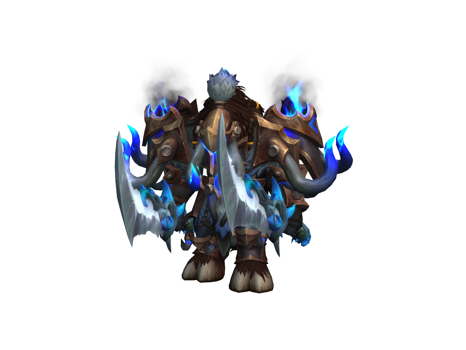 Bushwhacker 3D character render